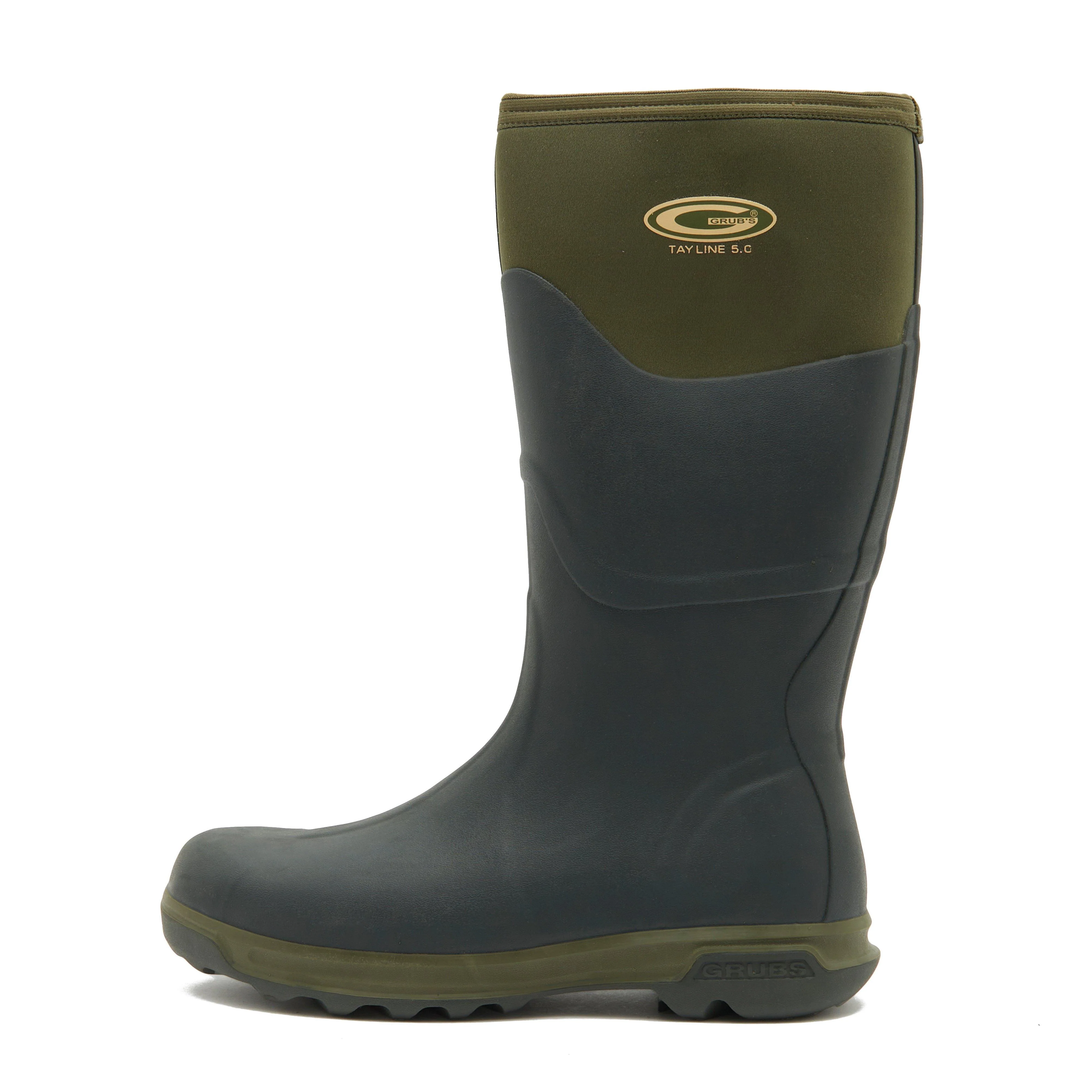 Mens Tayline 5.0 Boots Moss Green - Image 7