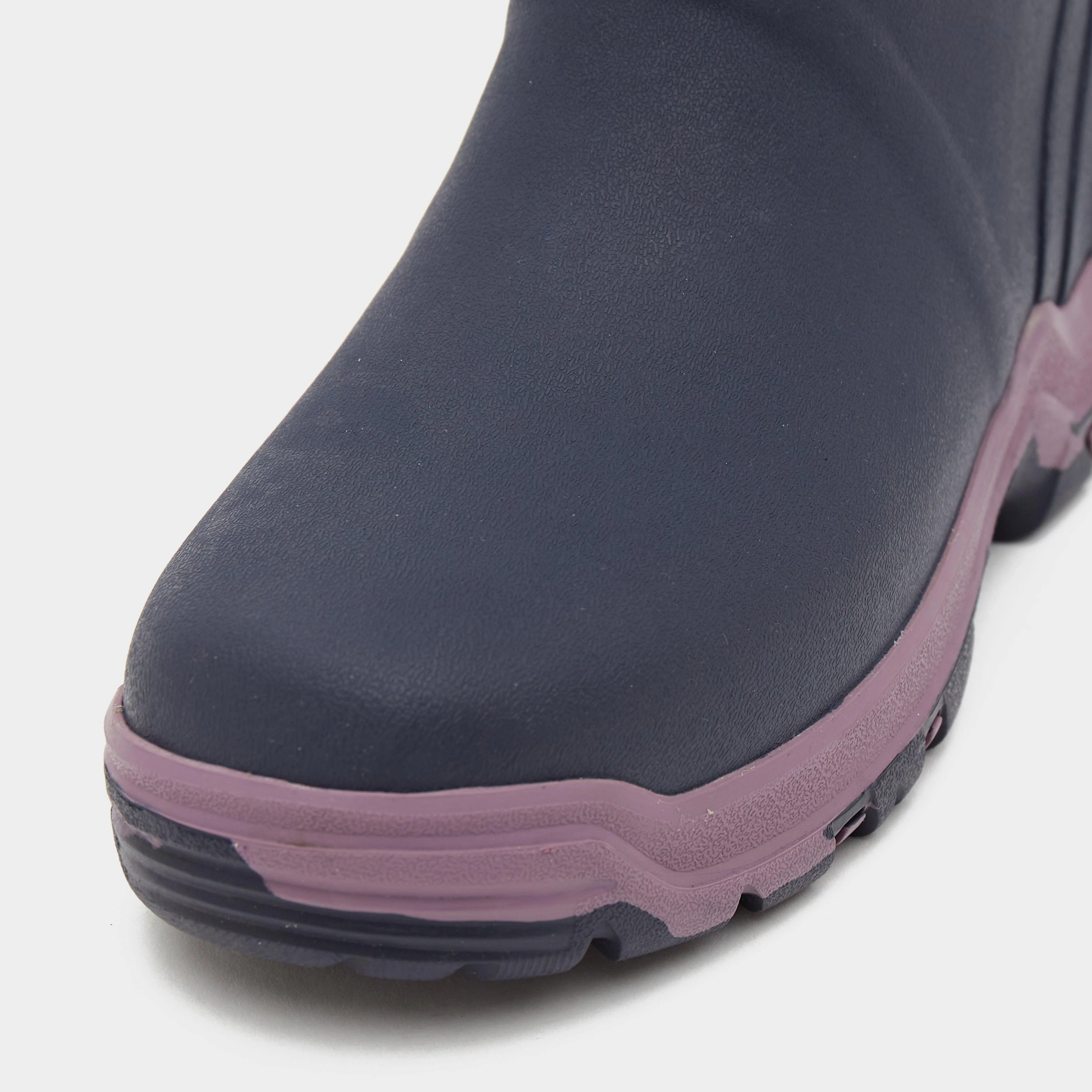 Womens Rainline 2.0 Wellington Boots Aubergine - Image 4