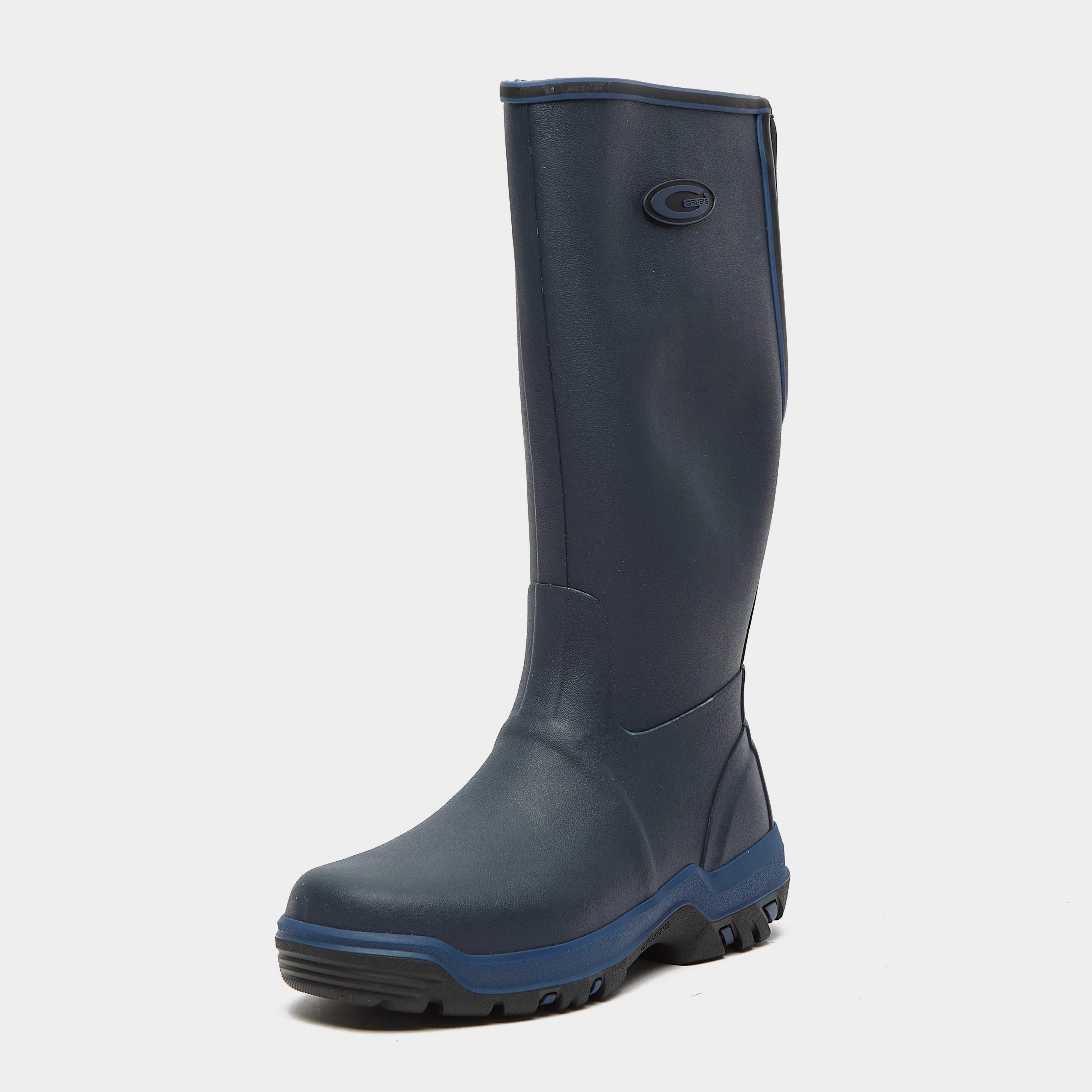Womens Rainline Boots Navy - Image 3