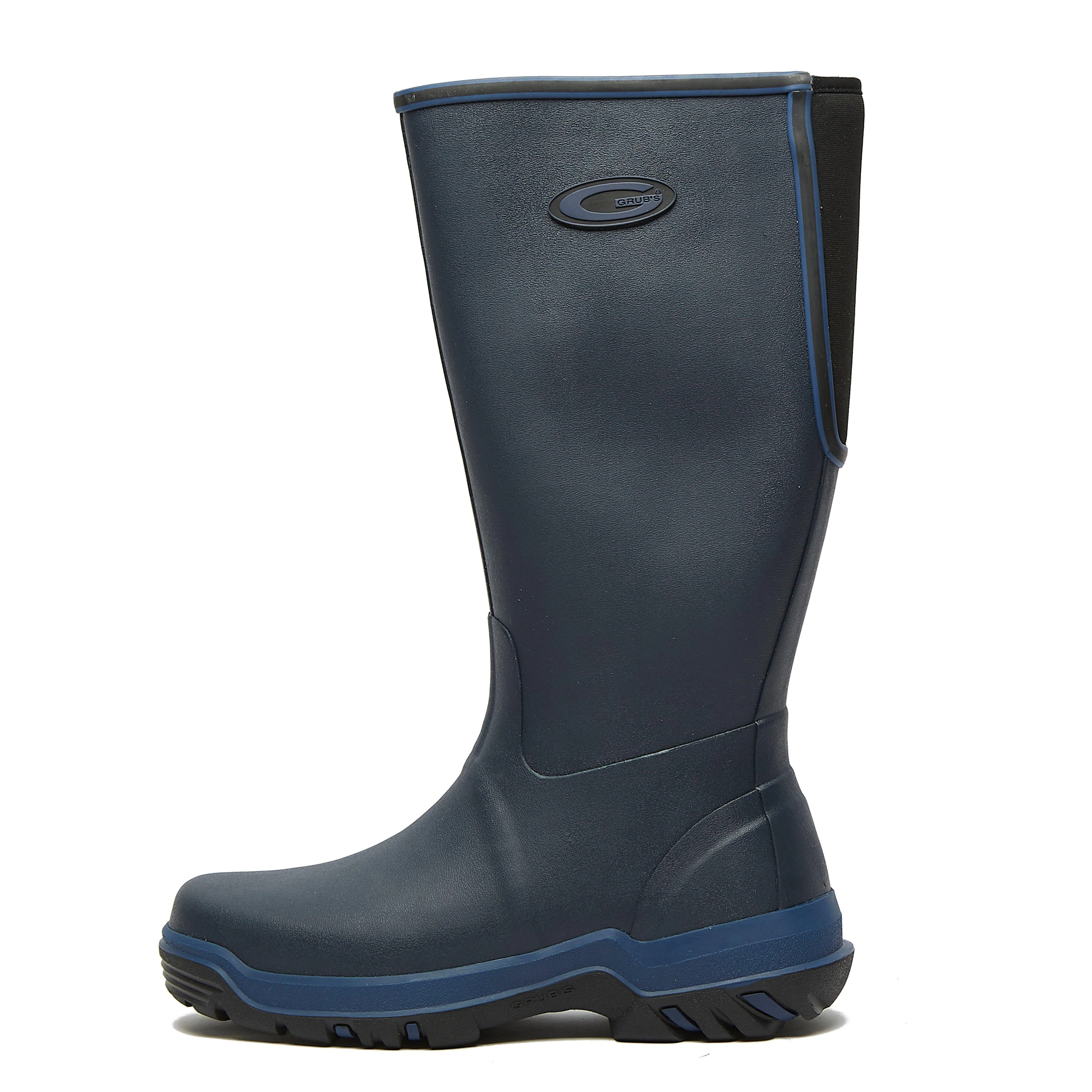 Womens Rainline Boots Navy - Image 7