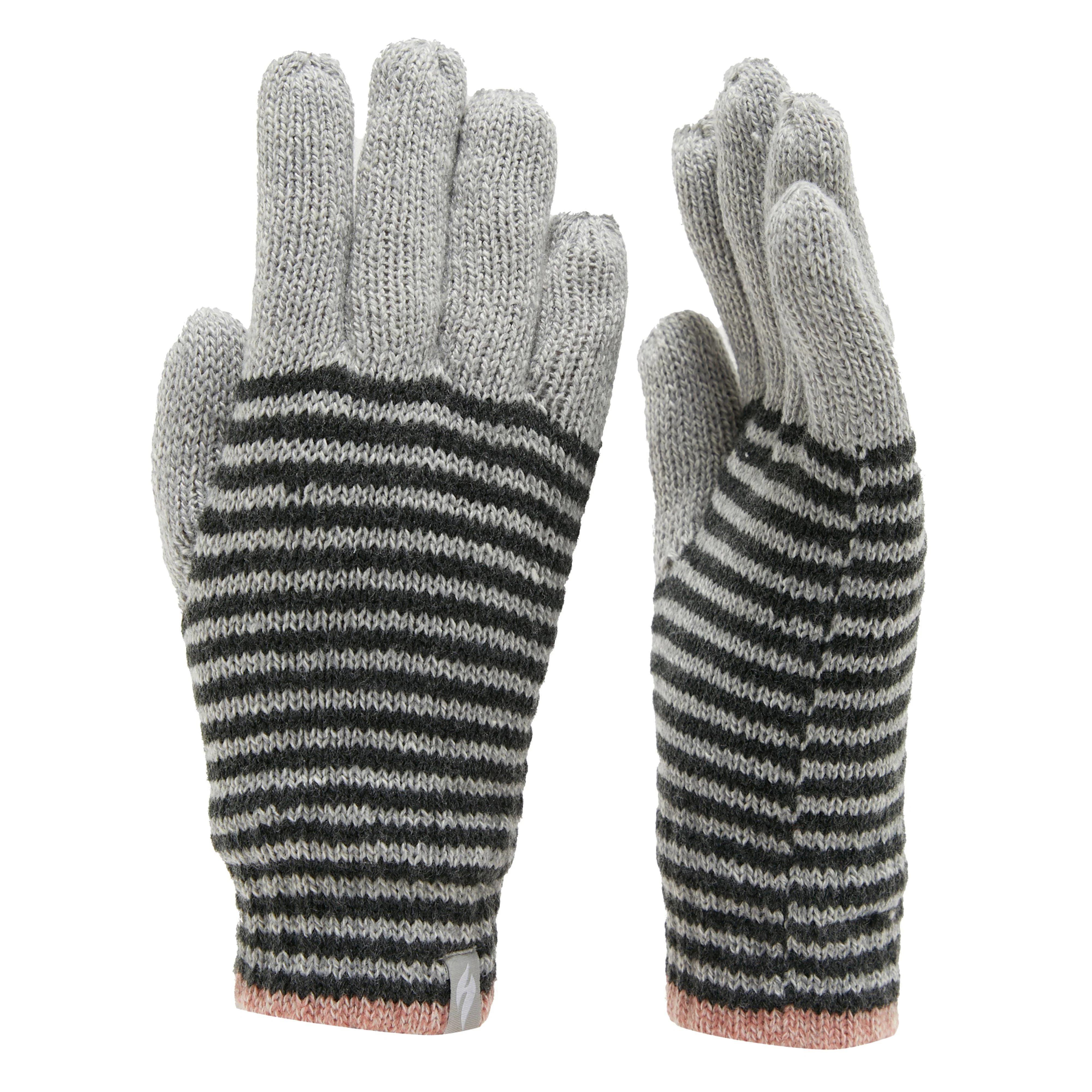 Ladies Oslo Gloves Grey - Image 4