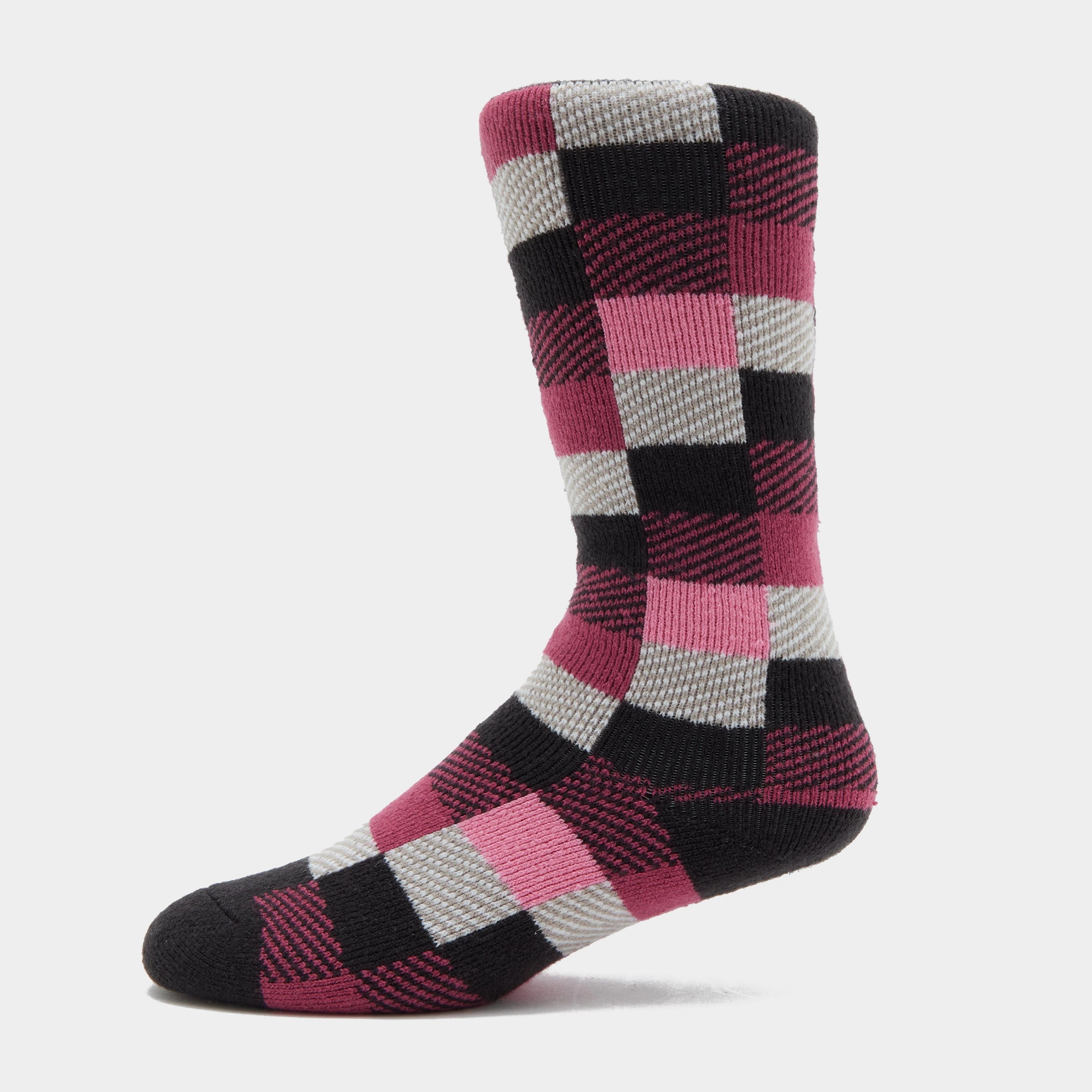 Women's Elgin Checked Long Socks - Image 3