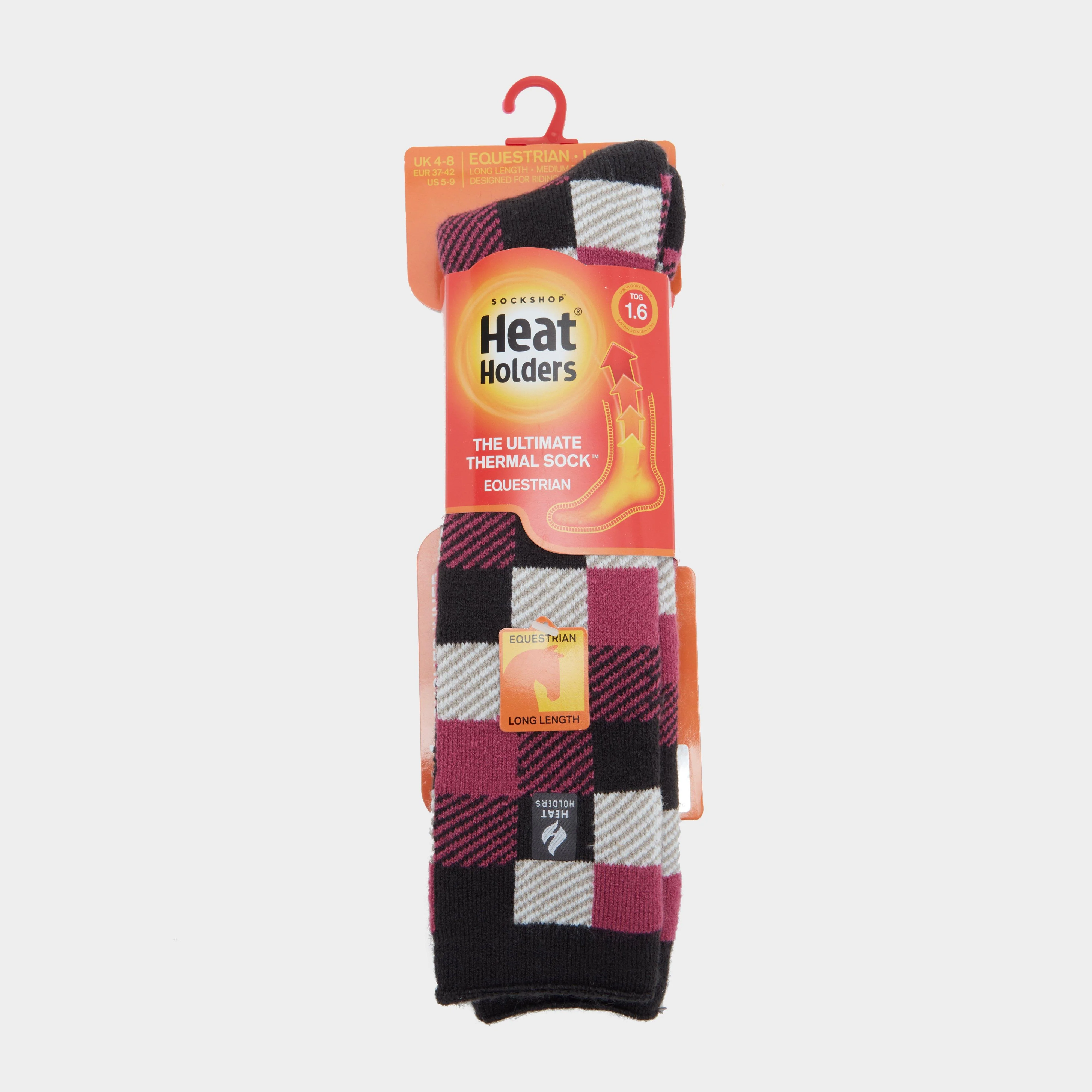 Women's Elgin Checked Long Socks - Image 6