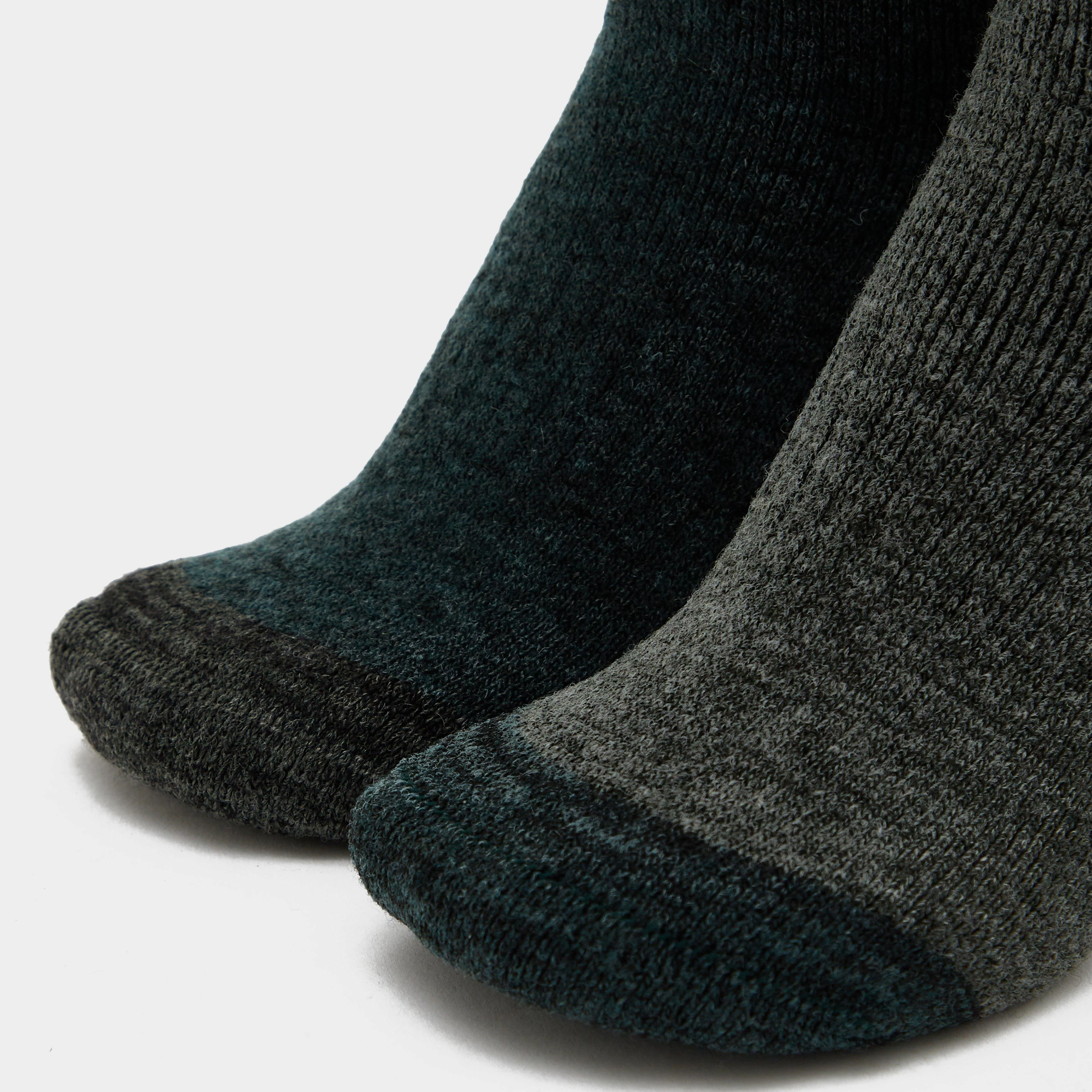Country Long Socks 2 Pack Tweed/Loden - Image 4