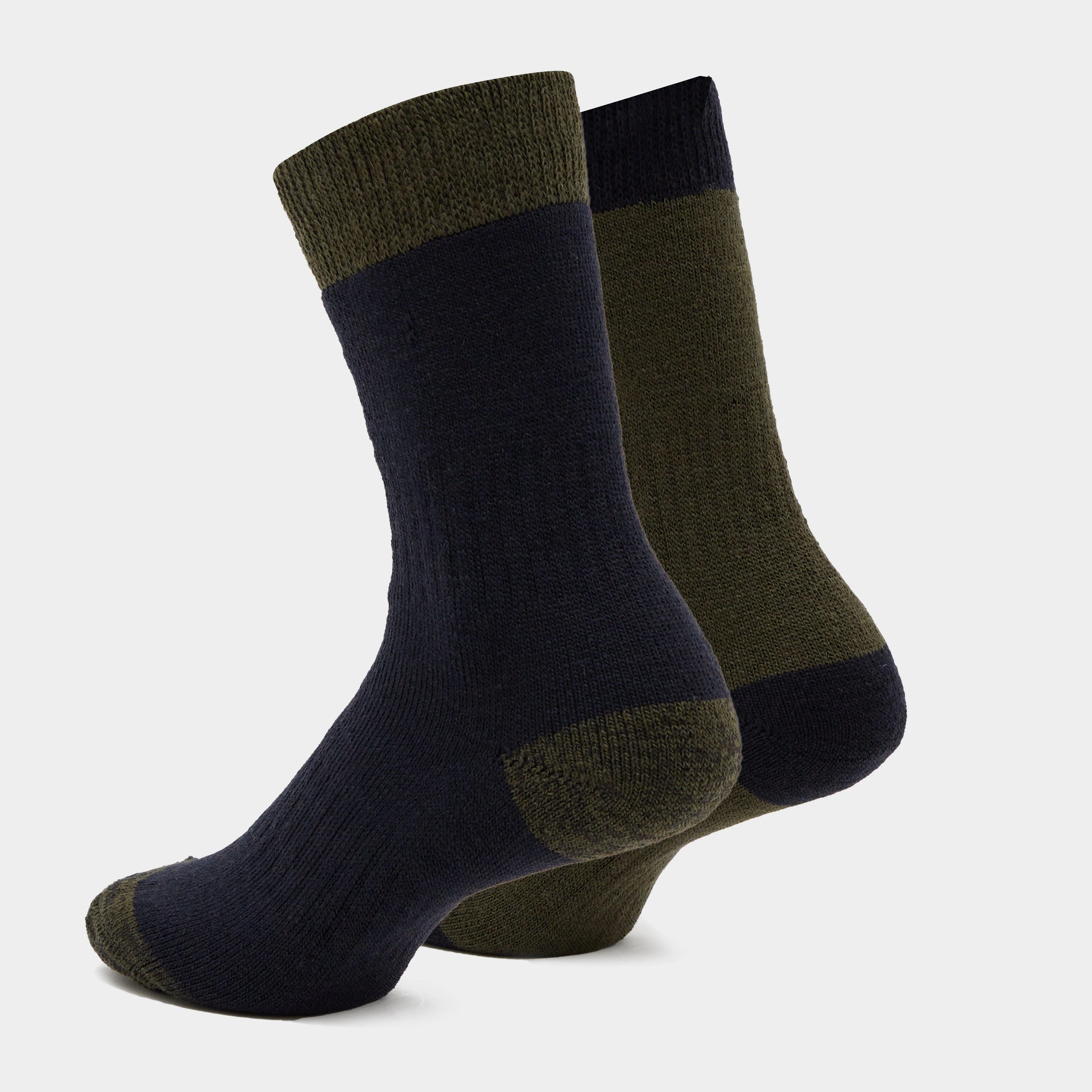 Country Short Socks 2 Packs Dark Navy/Dark Green - Image 2
