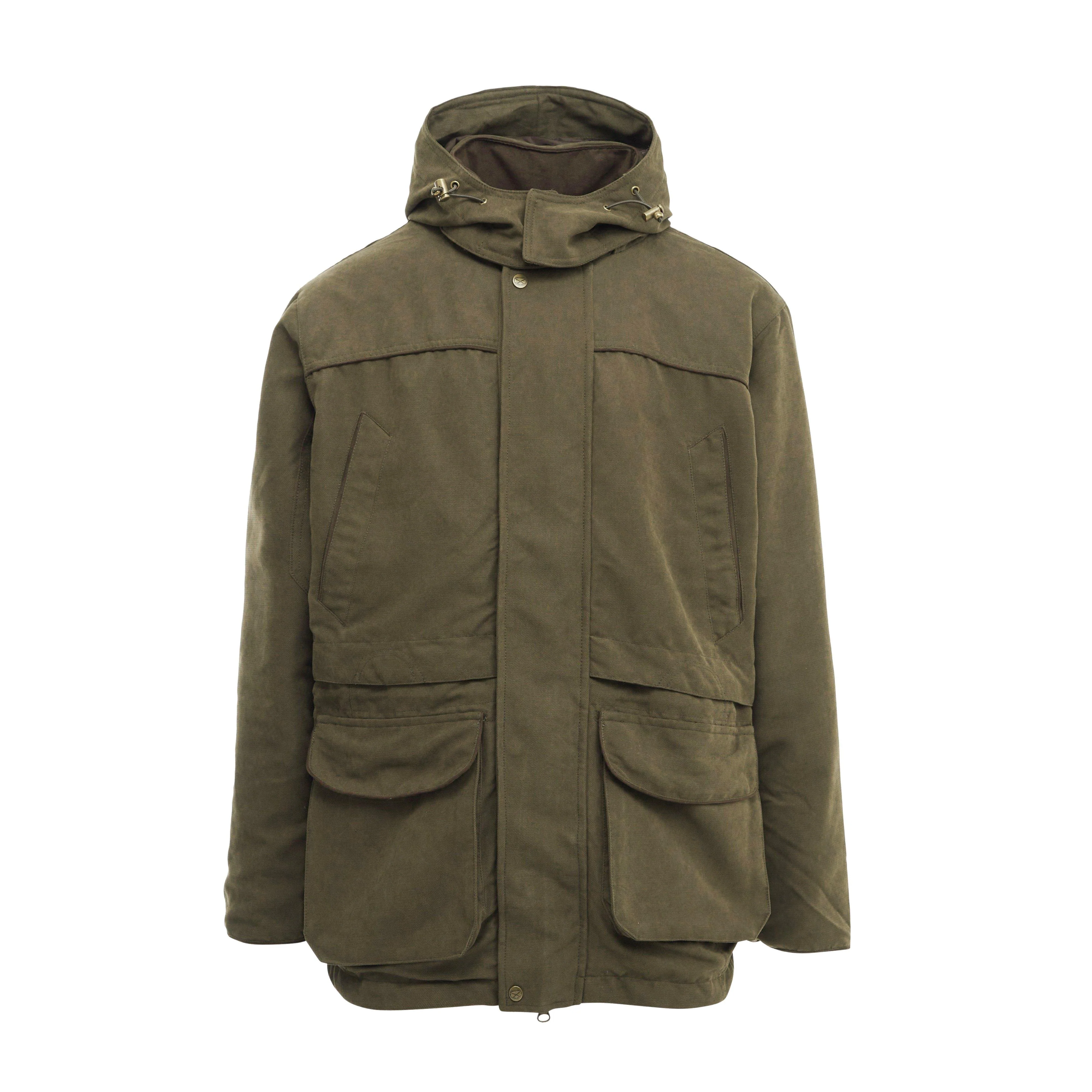 Mens Kincraig Waterproof Field Jacket Olive Green - Image 13