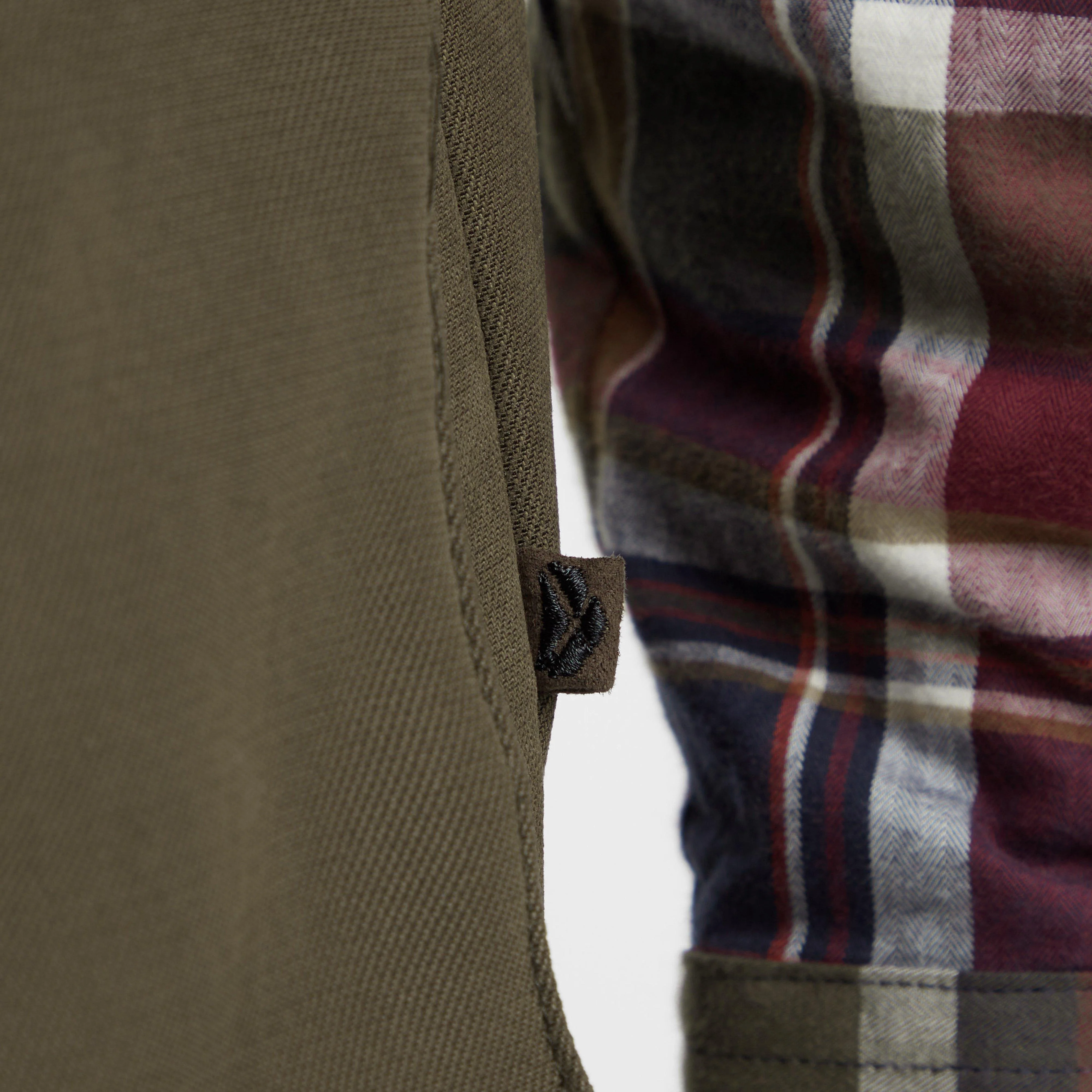 Mens Kincraig Waterproof Field Jacket Olive Green - Image 7