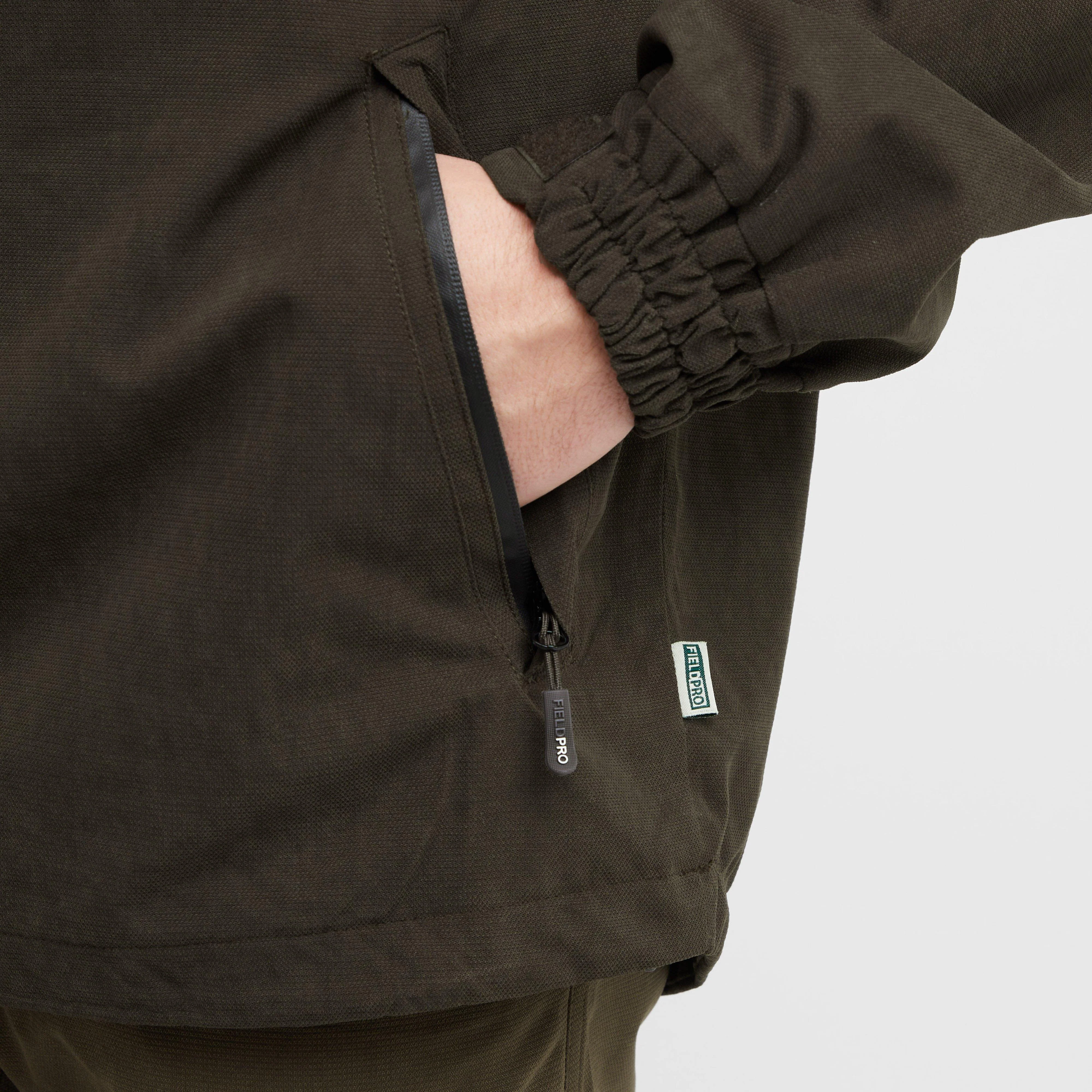 Mens Struther Smock Field Jacket Dark Green - Image 4