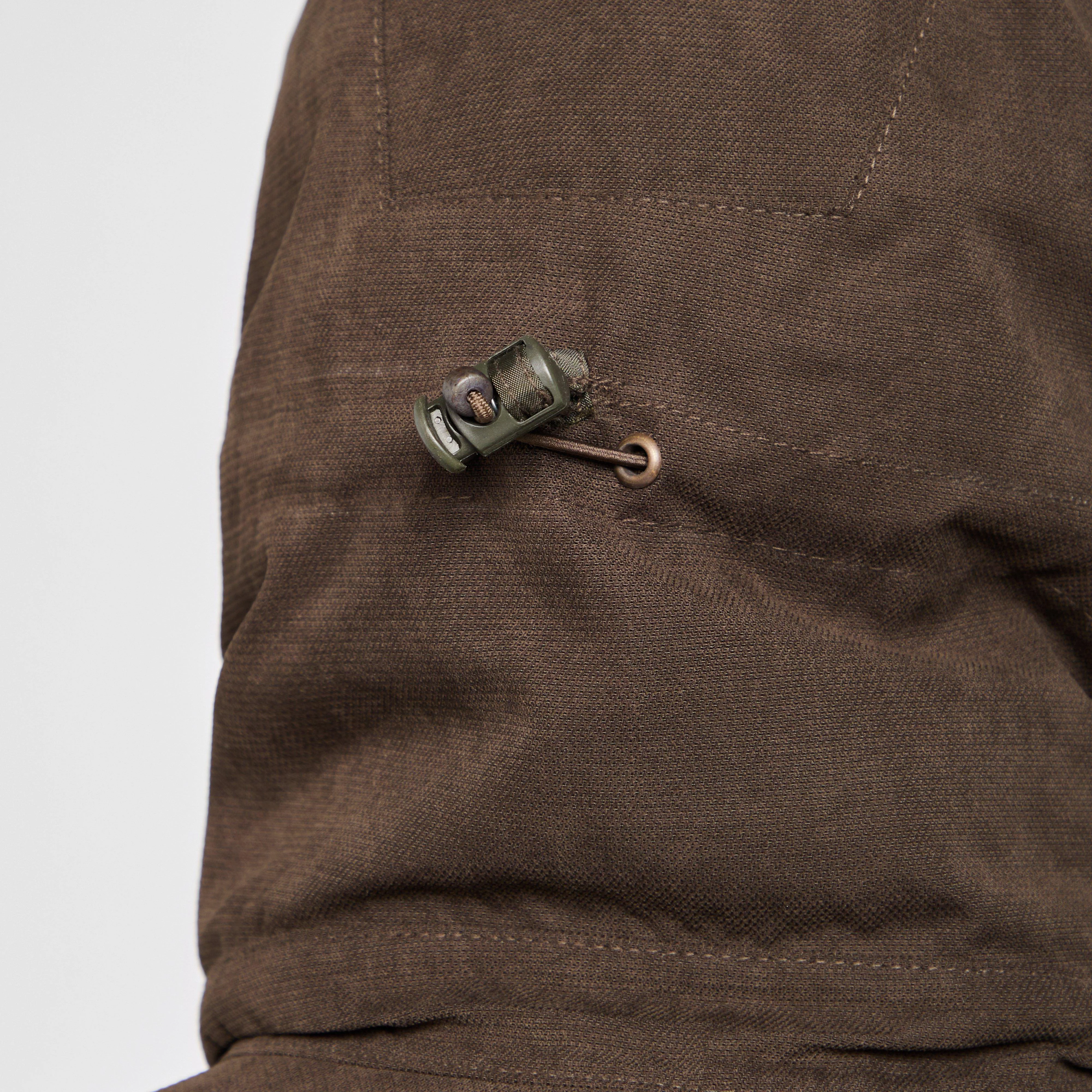 Mens Struther Waterproof Zip Jacket Dark Green - Image 11