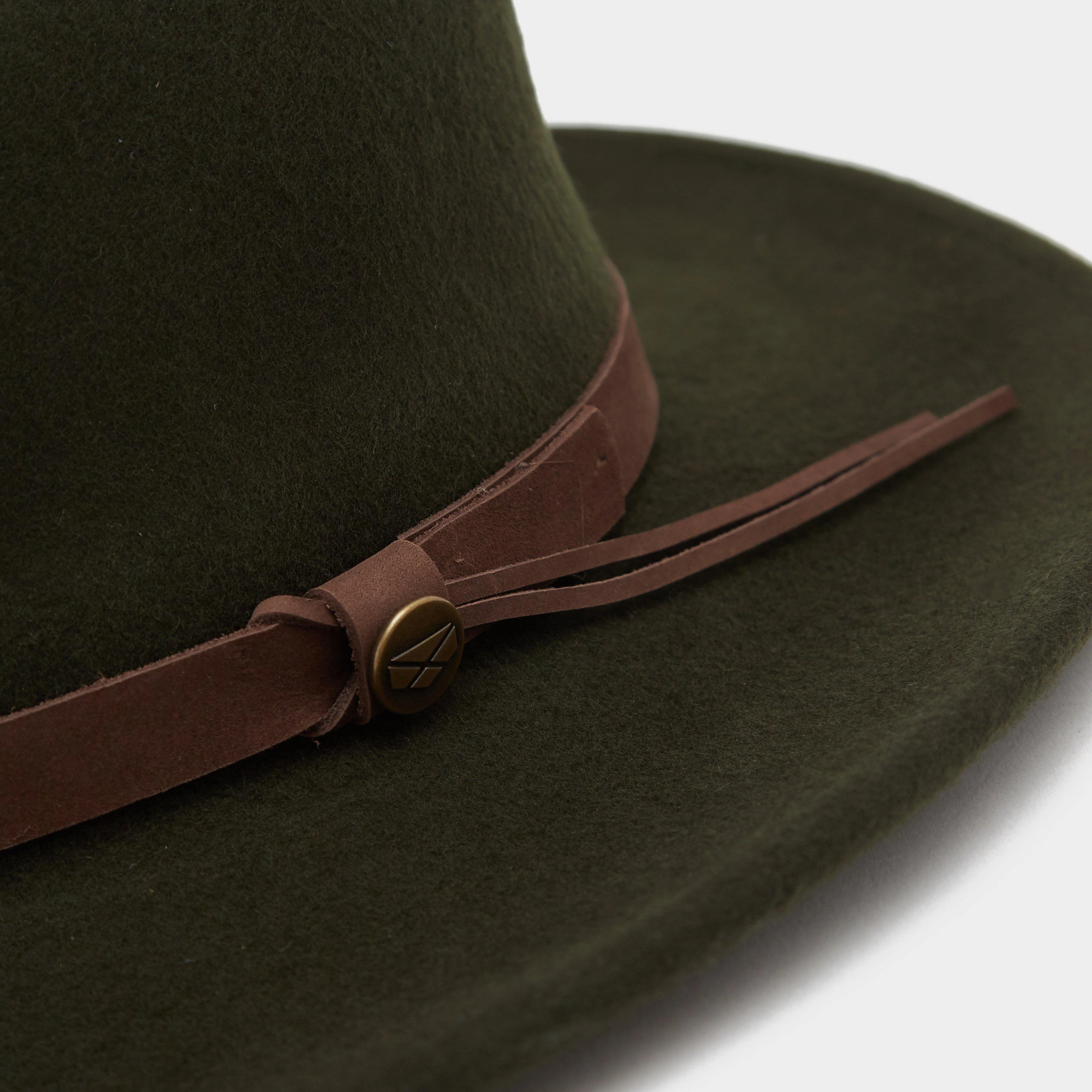 Perth Crushable Felt Hat Olive - Image 3
