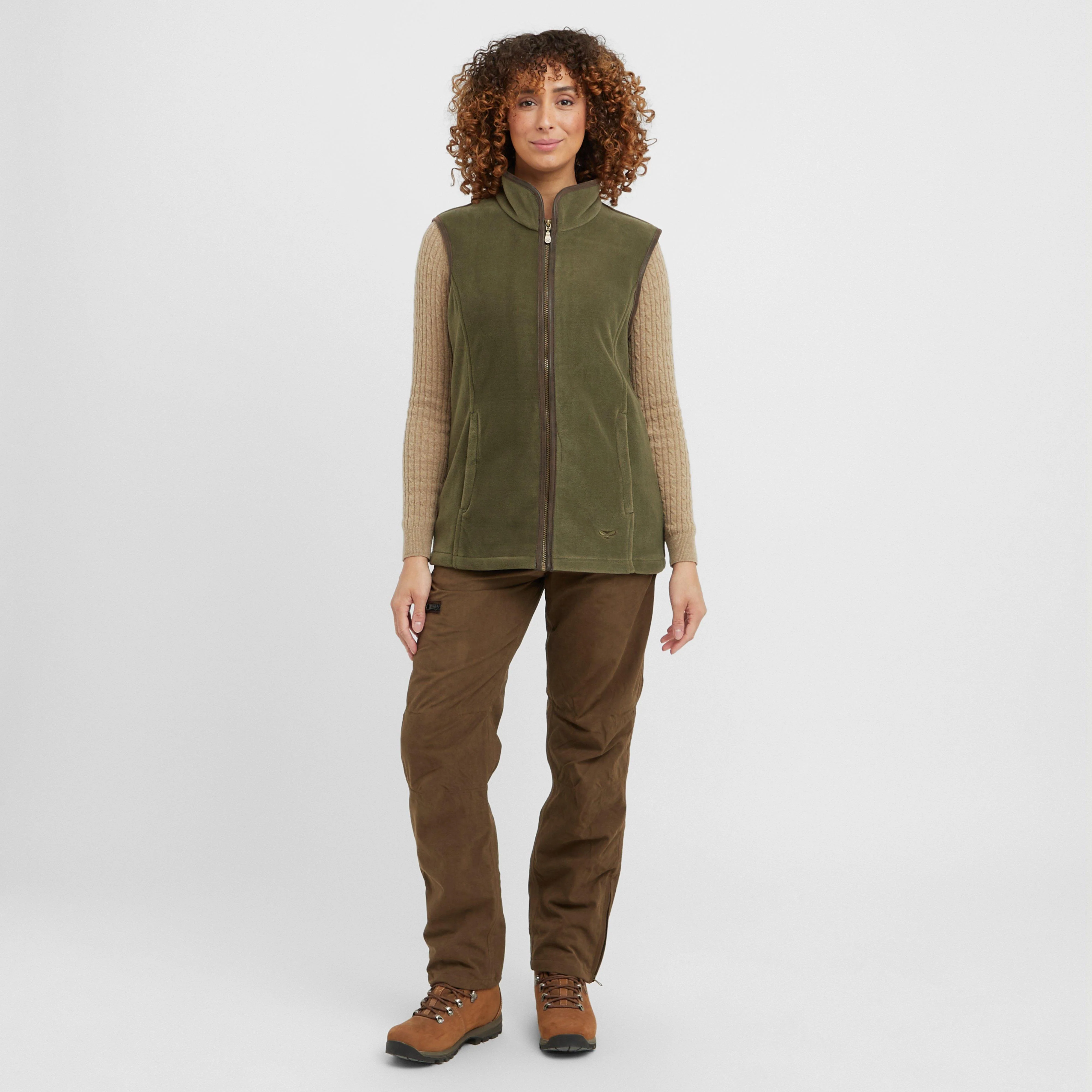 Womens Stenton Fleece Gilet Lovat - Image 3
