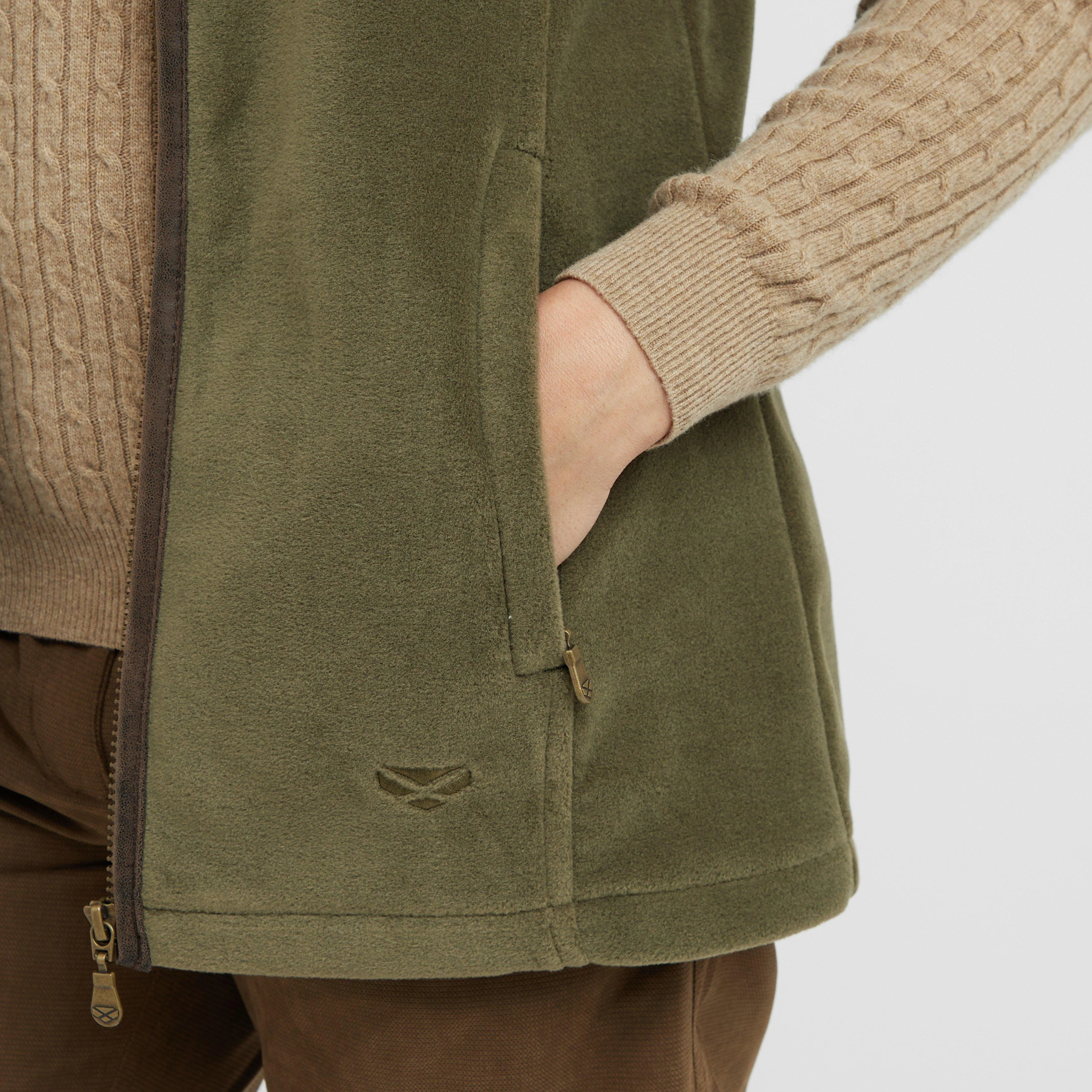 Womens Stenton Fleece Gilet Lovat - Image 4