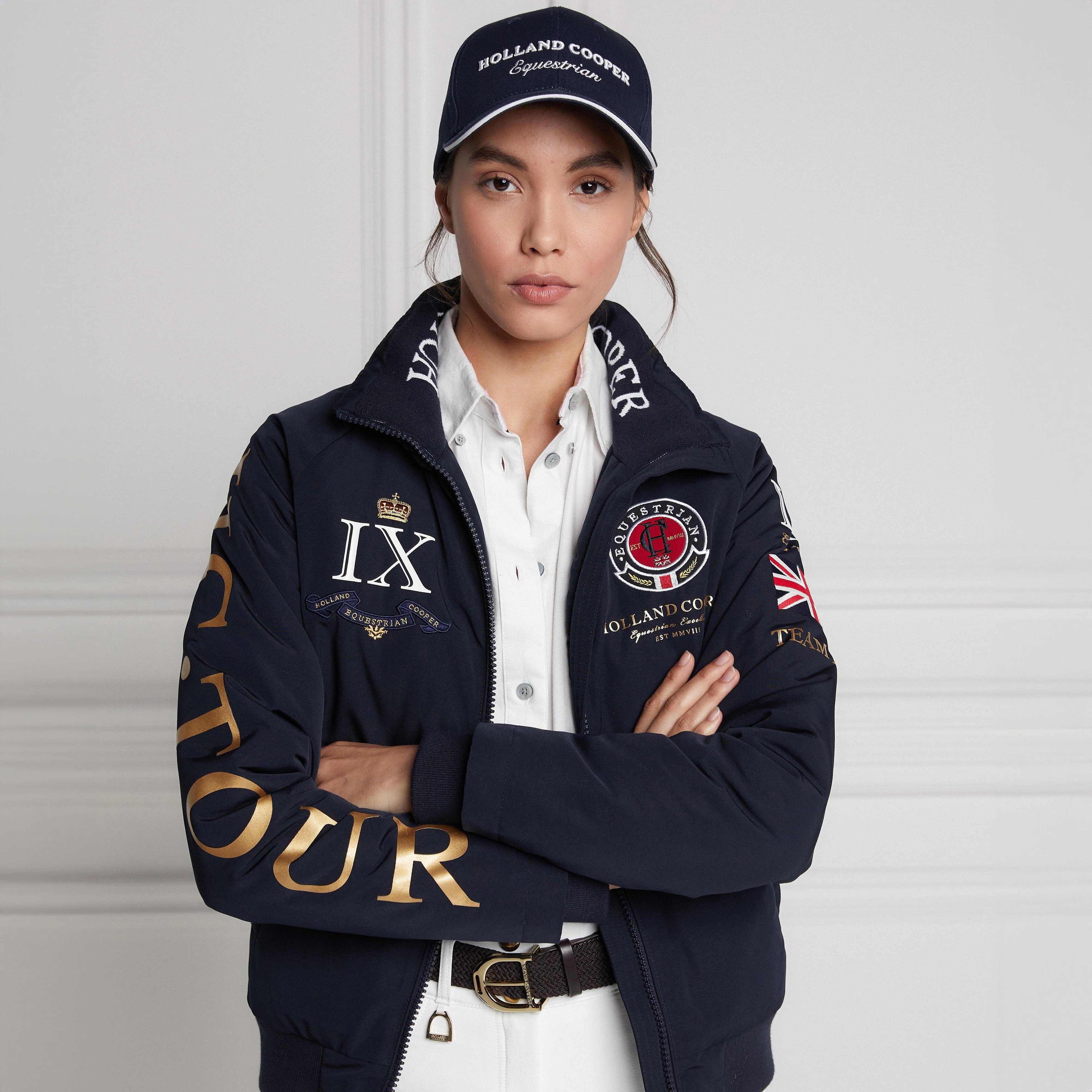 Equestrian Cap Ink Navy - Image 3