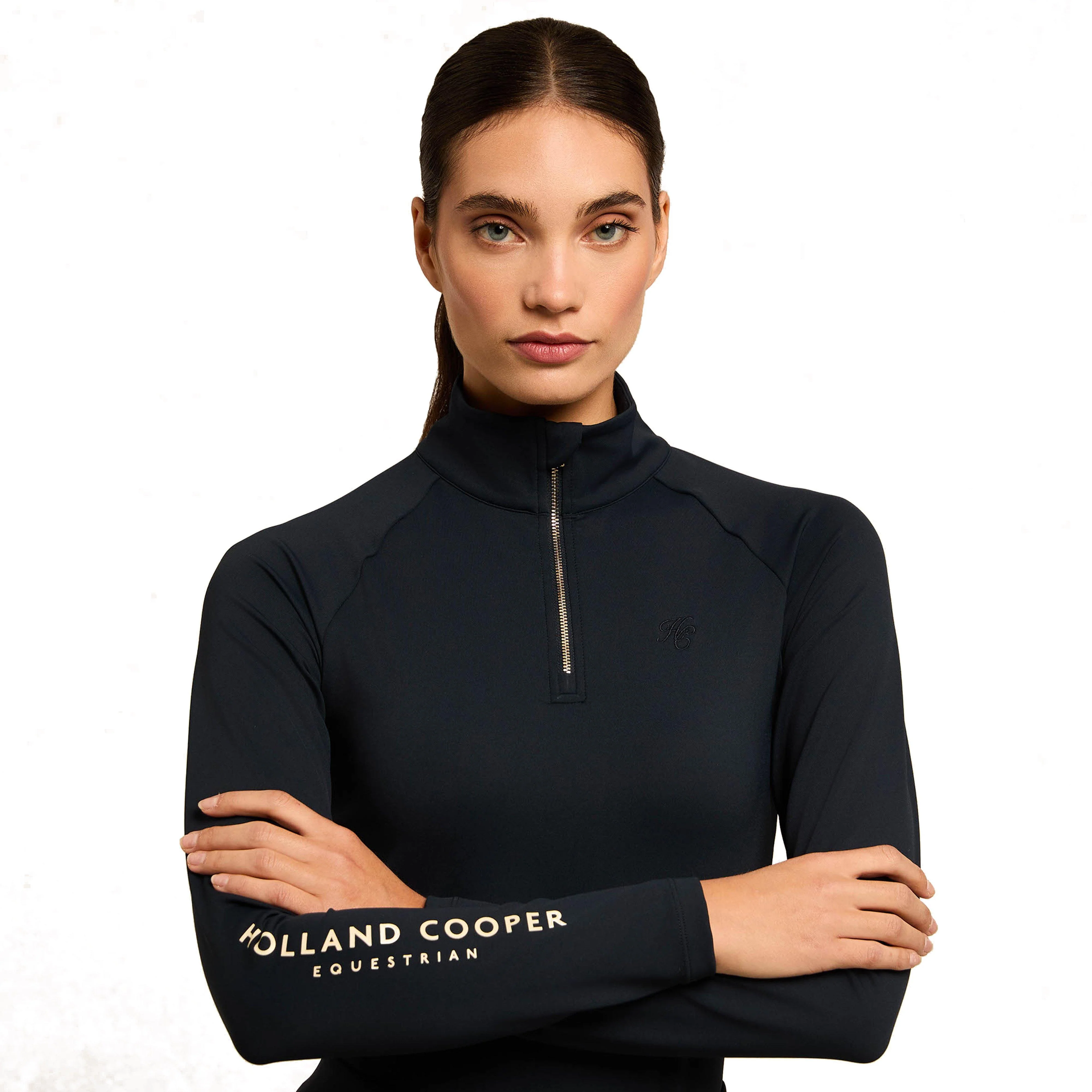 Womens Chiltern Base Layer Navy - Image 6