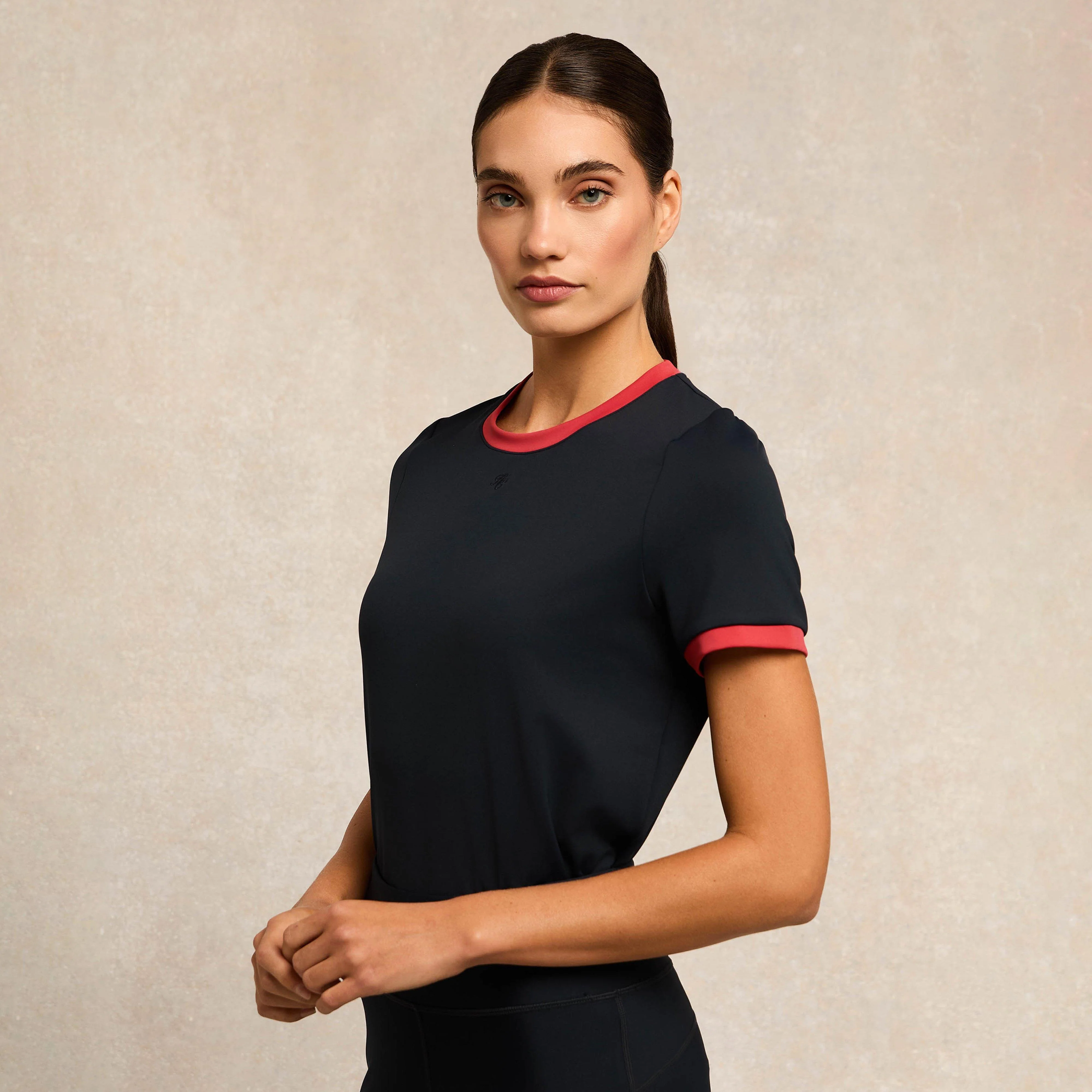 Womens Chiltern Ringer Tee Yale Blue - Image 4