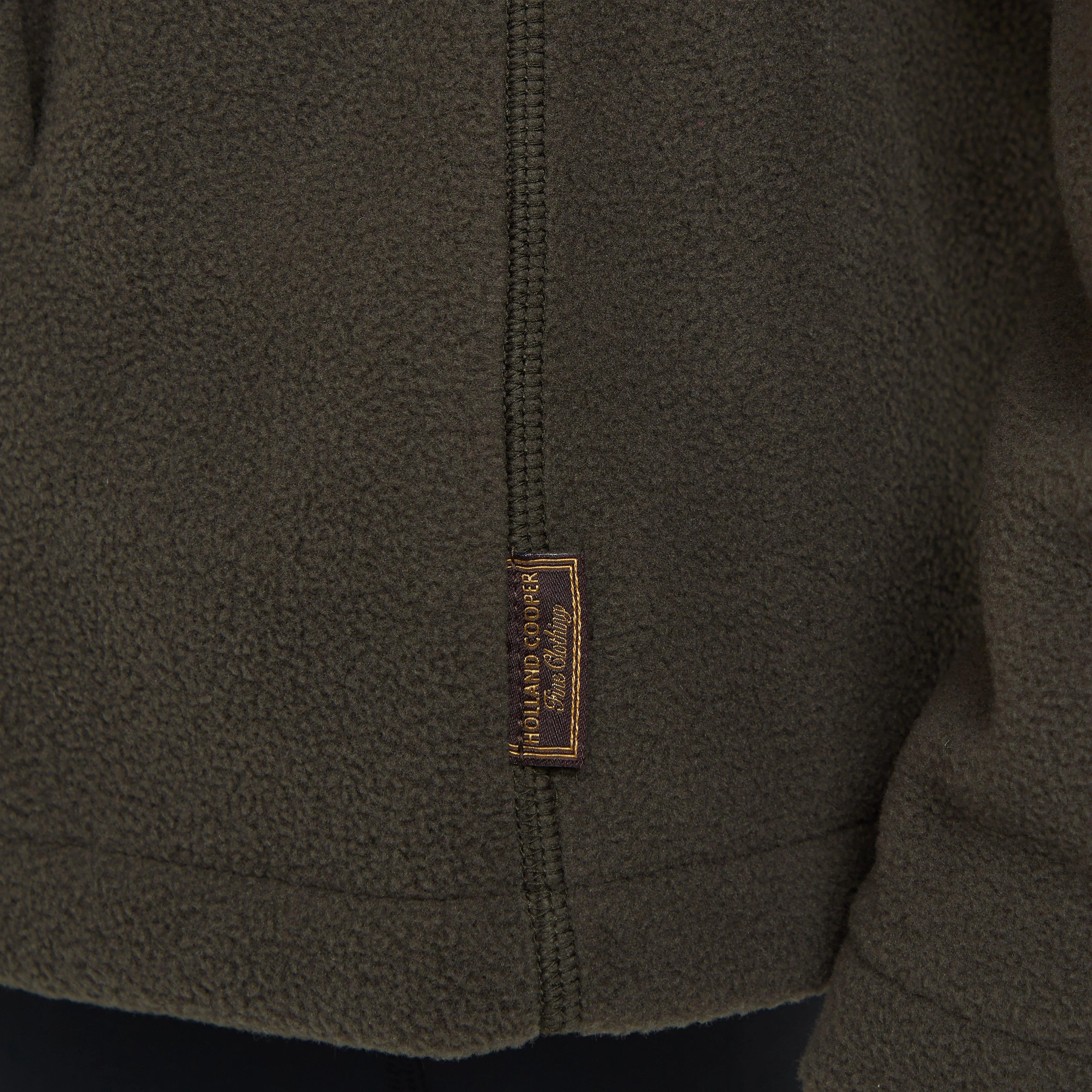 Womens Country Longline Fleece Khaki - Image 6