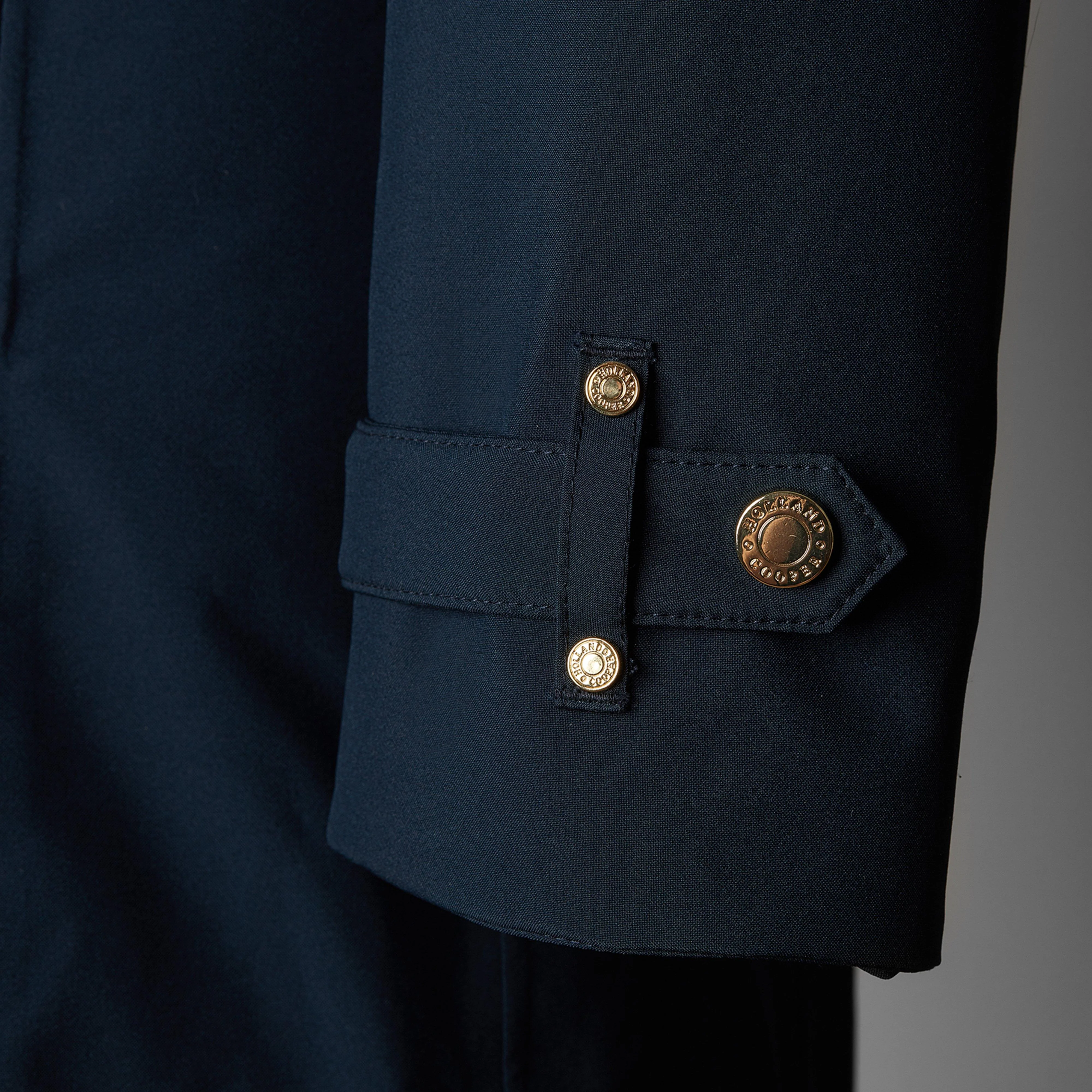 Womens Longline Training Coat Ink Navy - Image 13