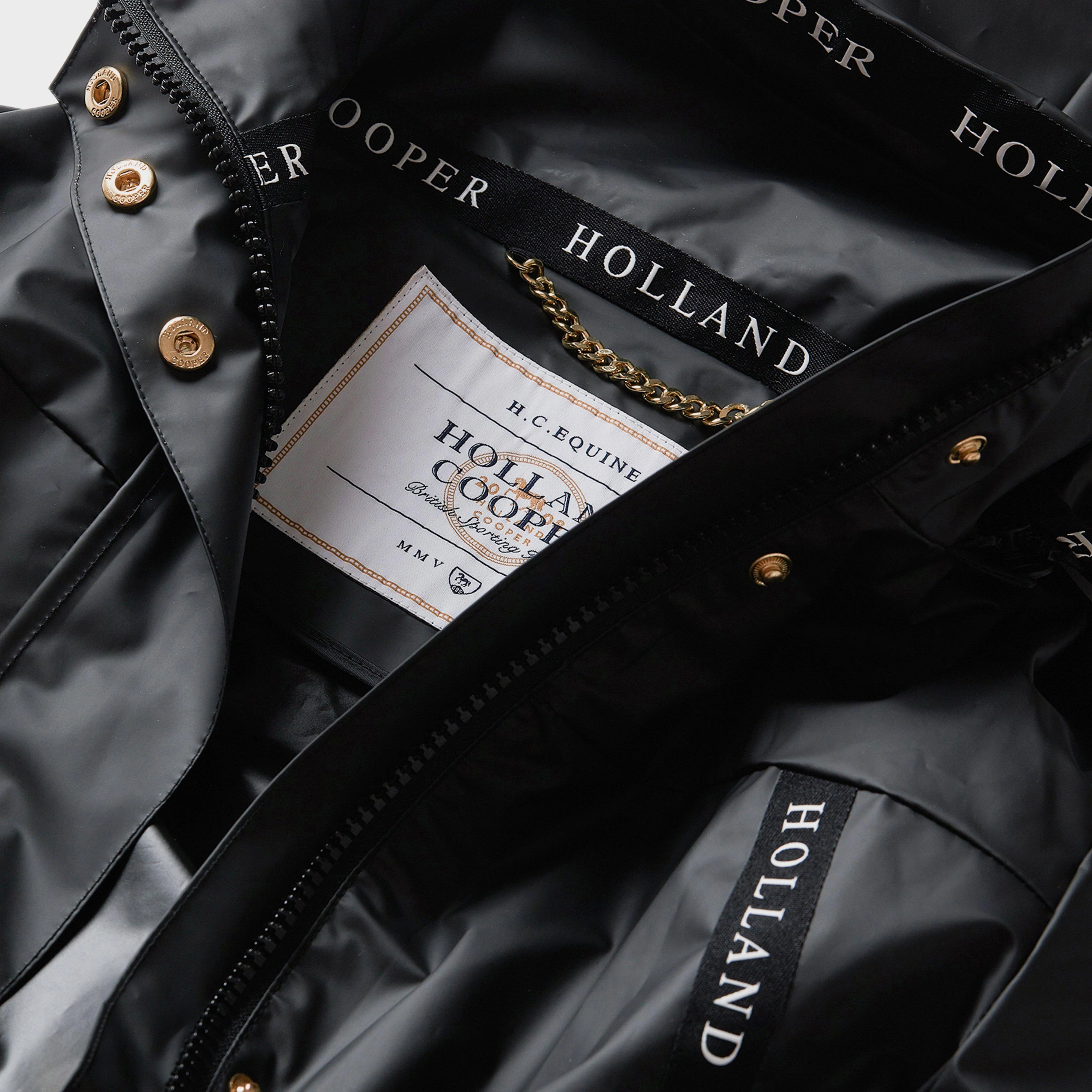 Womens Raincoat Matte Black - Image 7