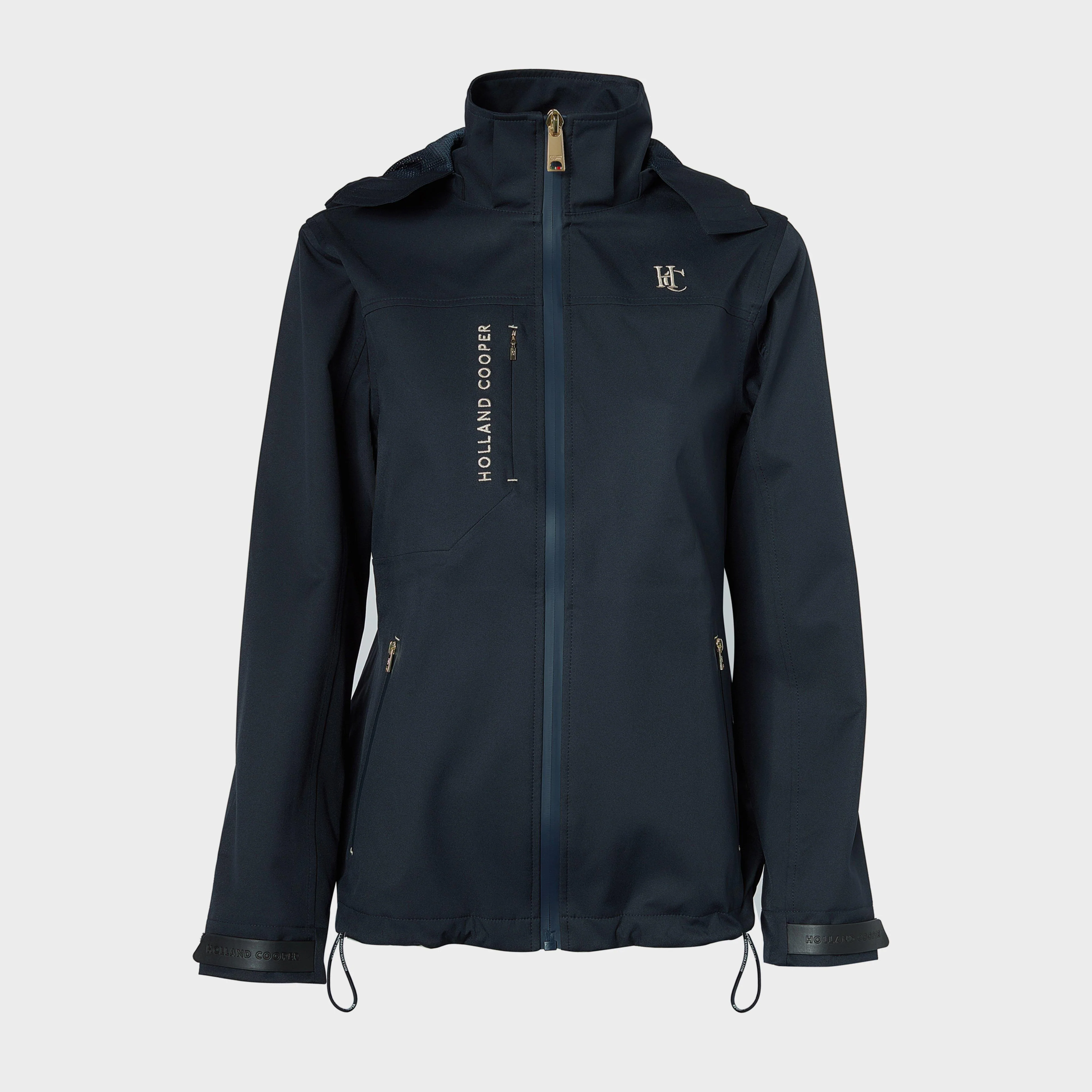 Womens Riding Shell Jacket Ink Navy - Image 5