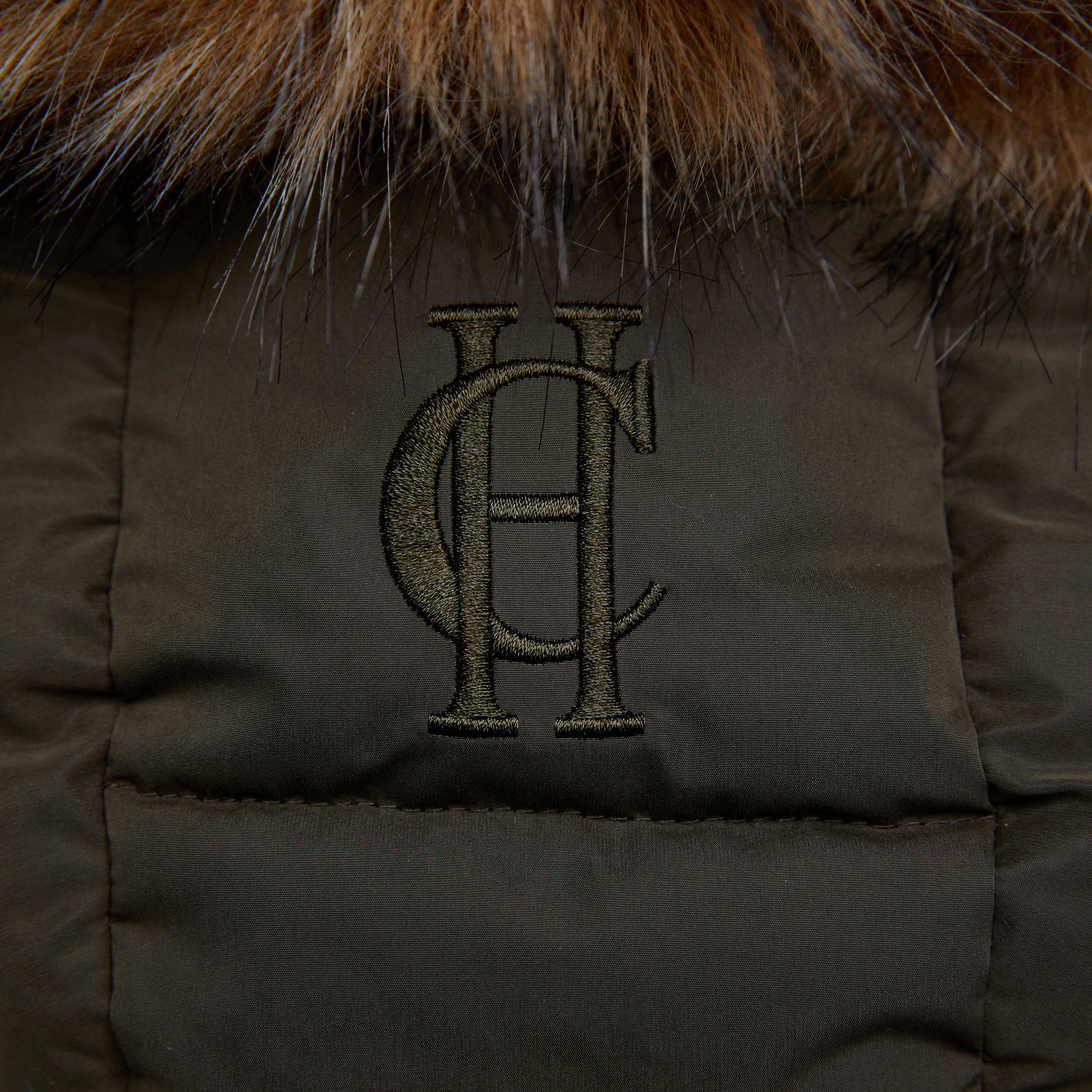 Womens Team Gilet Heritage Khaki - Image 12