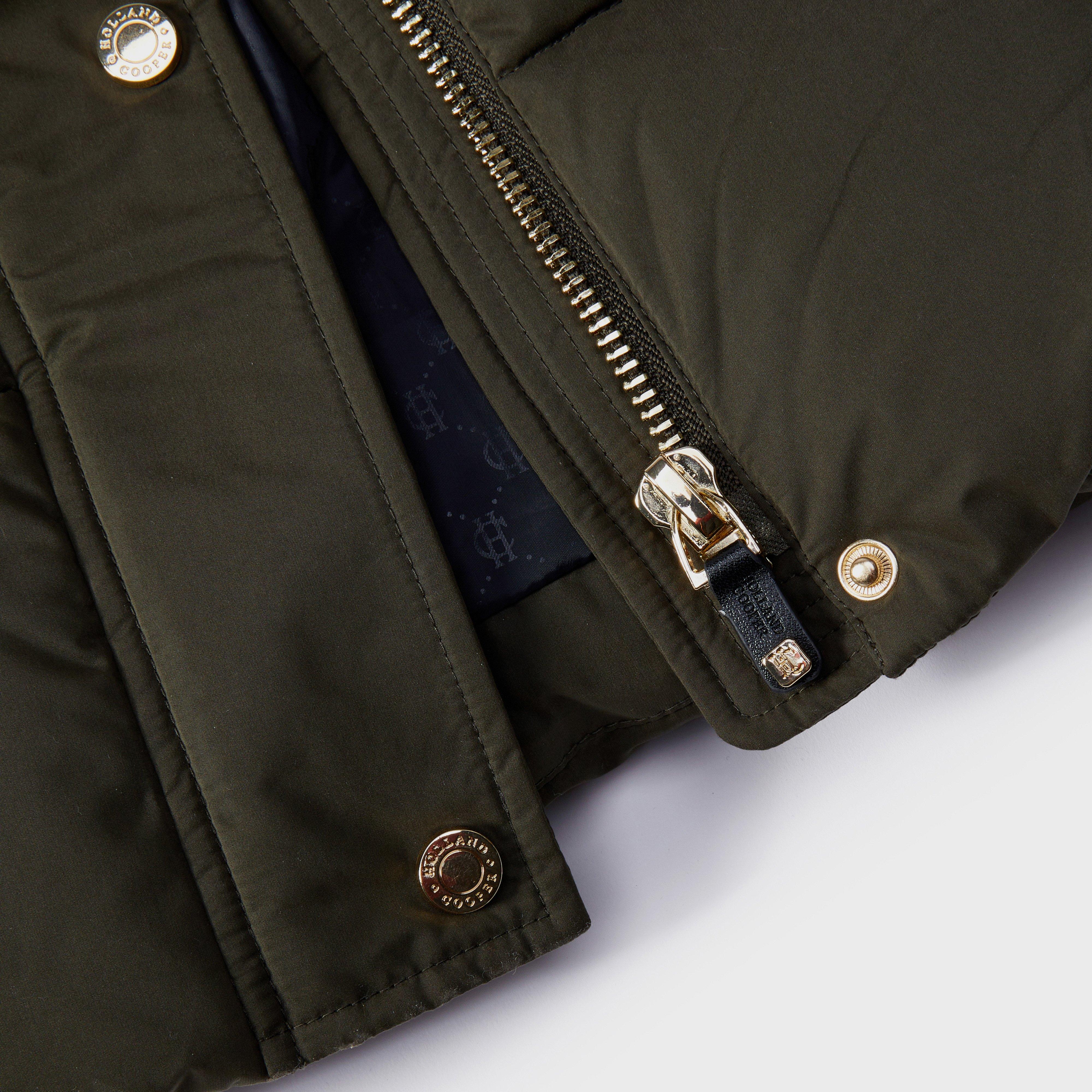 Womens Team Gilet Heritage Khaki - Image 15