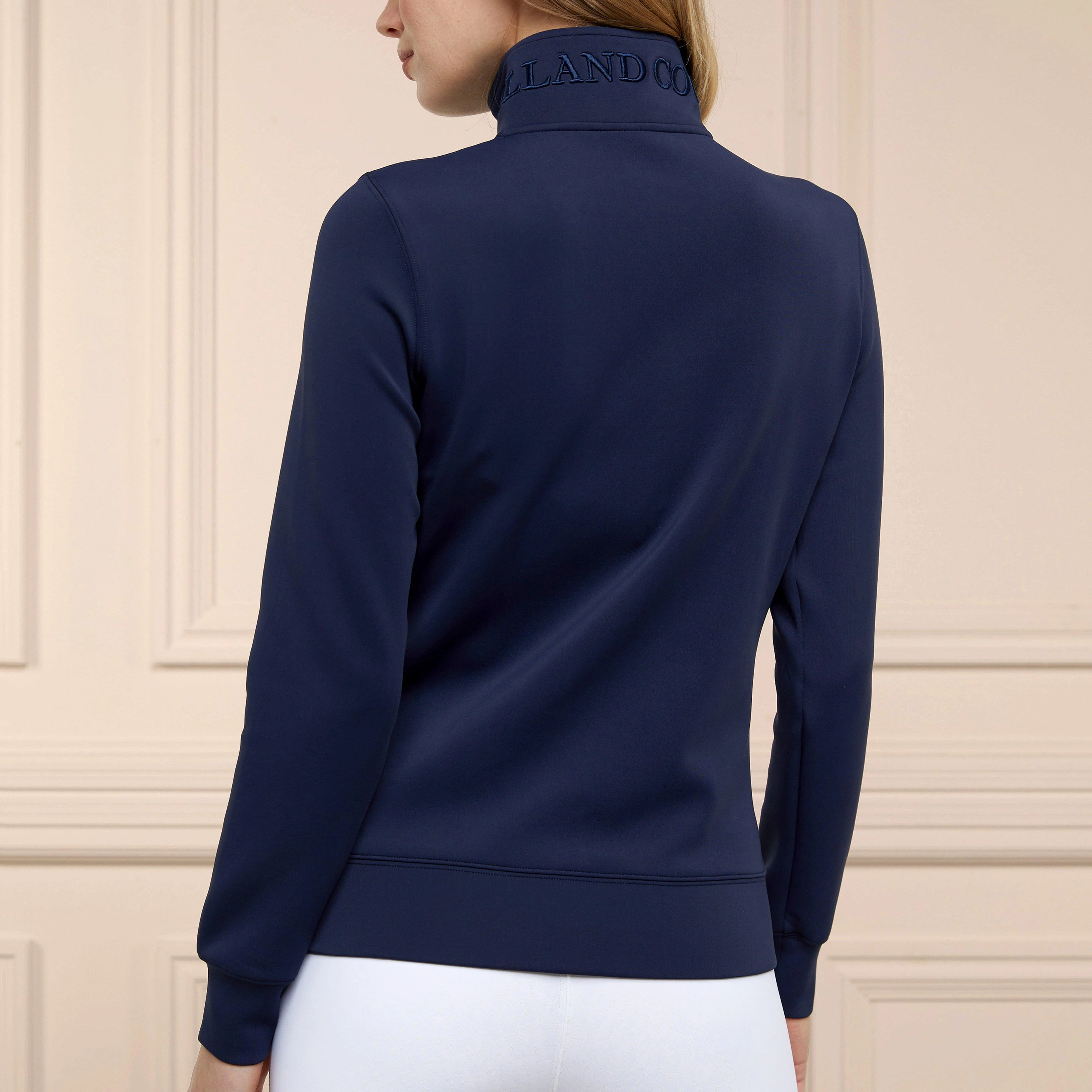 Womens Training Henley Ink Navy - Image 8