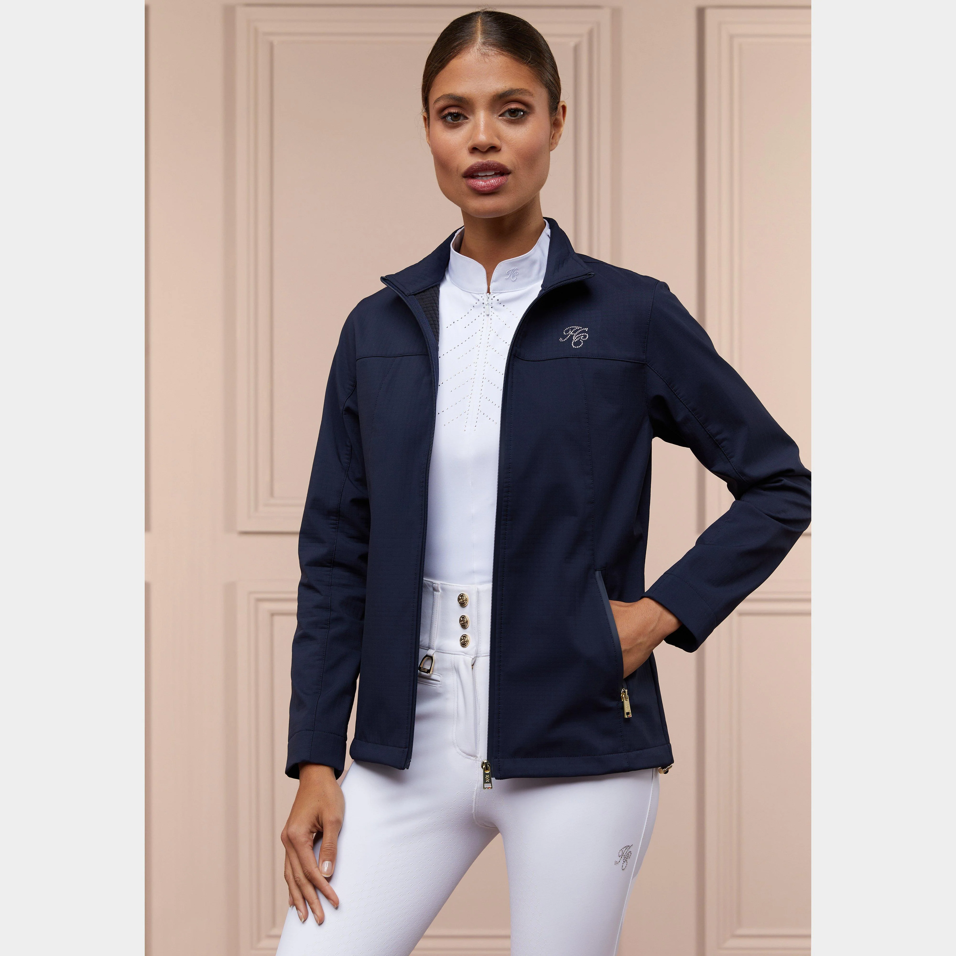 Womens Vanir Softshell Jacket Ink Navy - Image 10