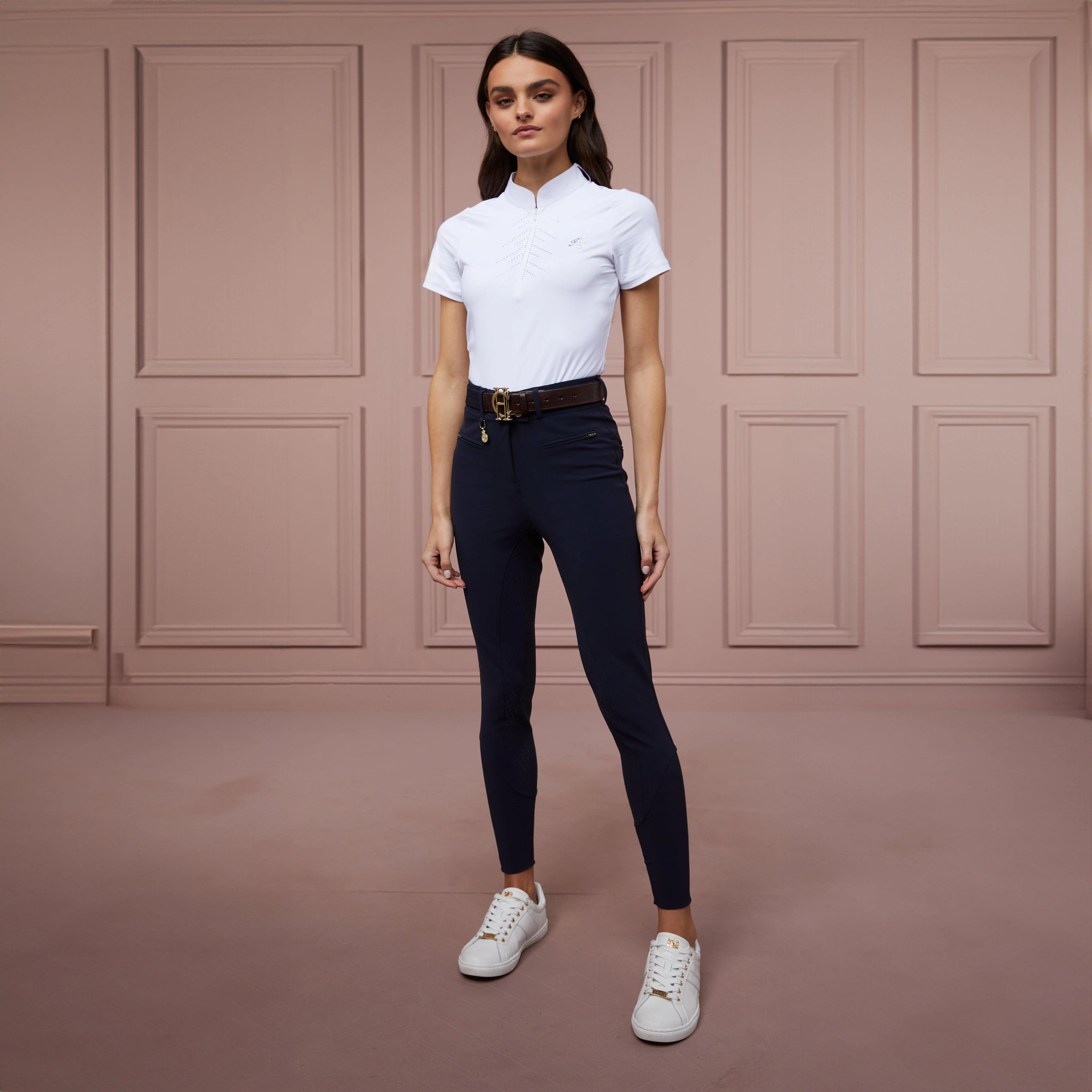Womens Windsor Breeches Ink Navy - Image 5