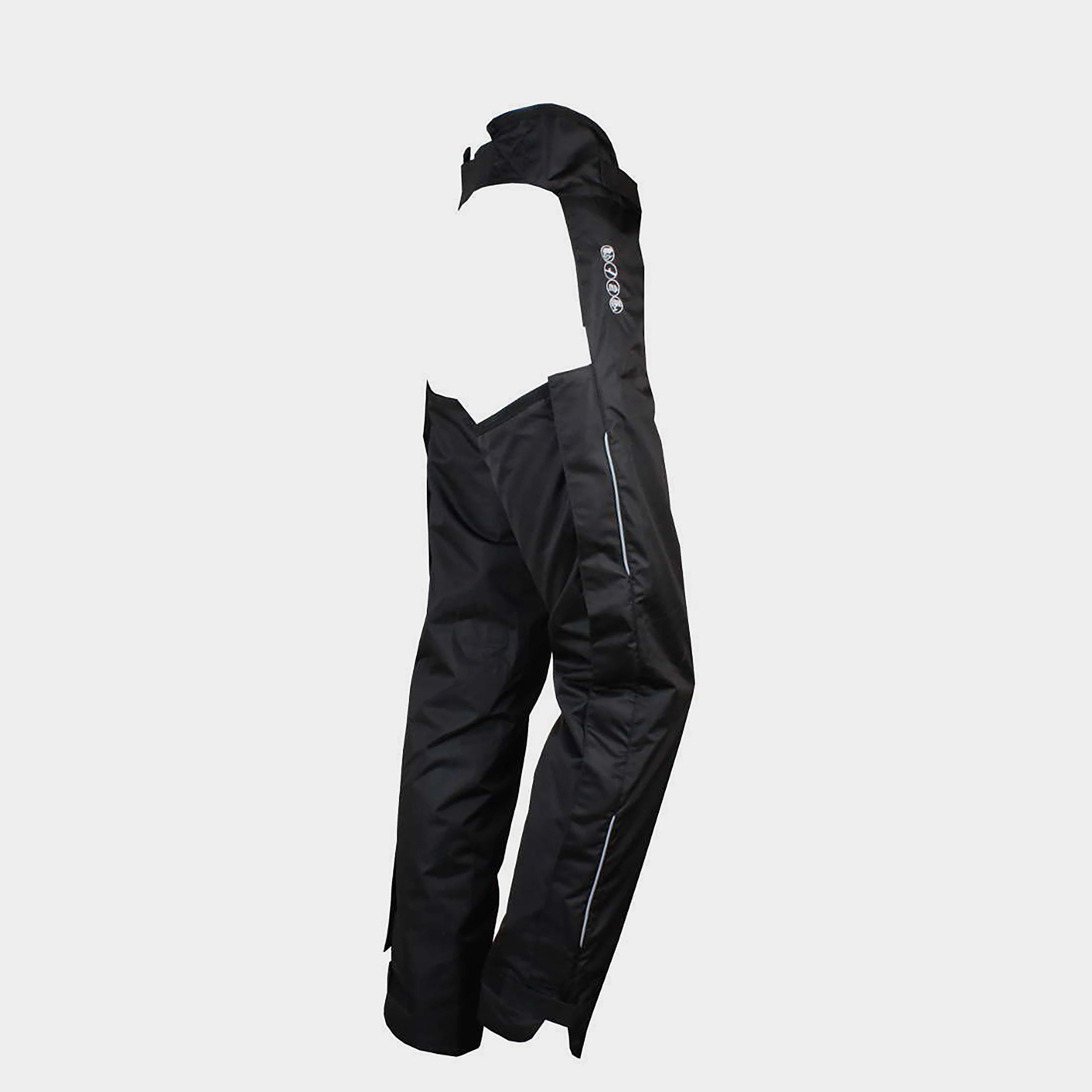 Rambo Unisex Fleece Lined Chaps Black - Image 2