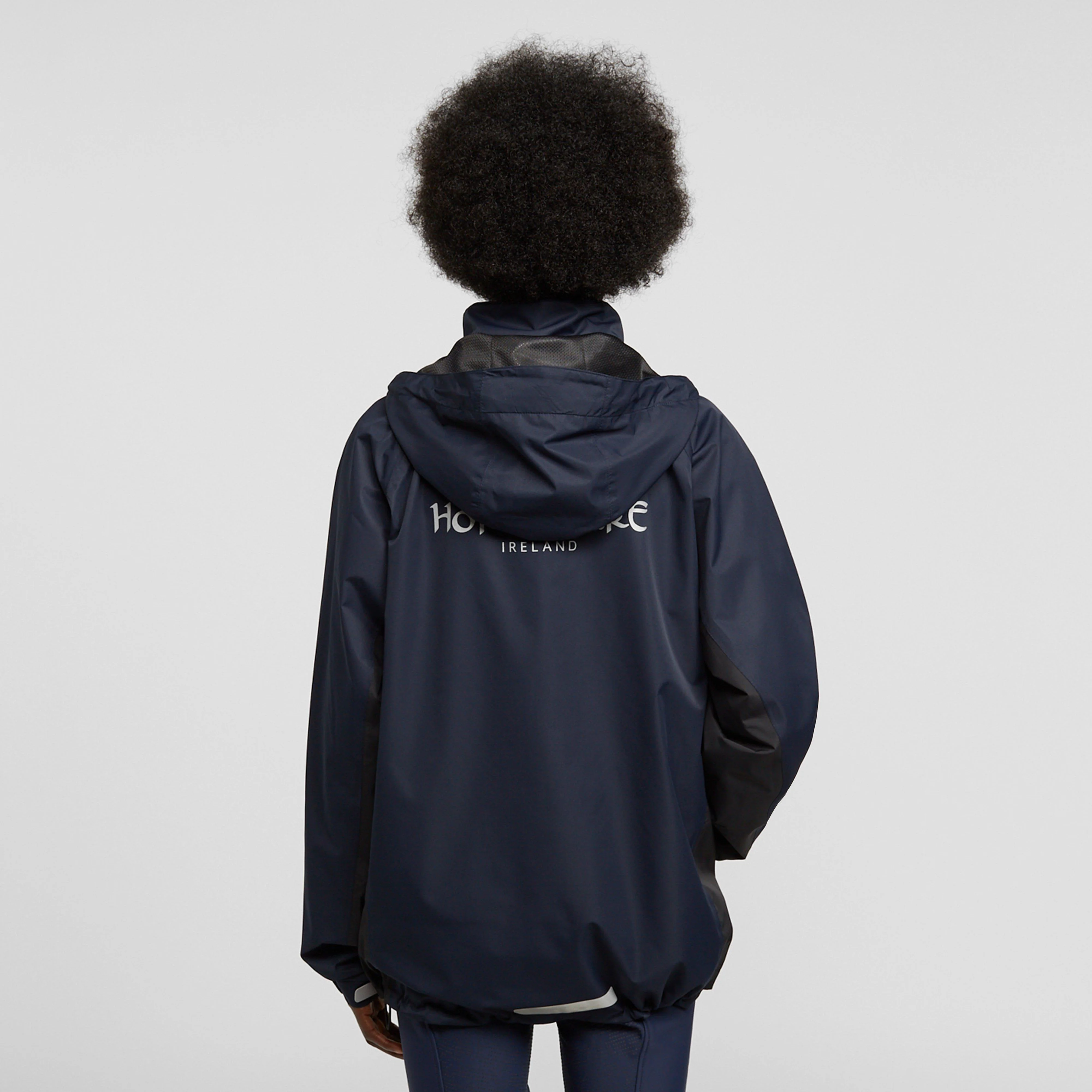Womens Signature Barra Technical Jacket Navy - Image 5