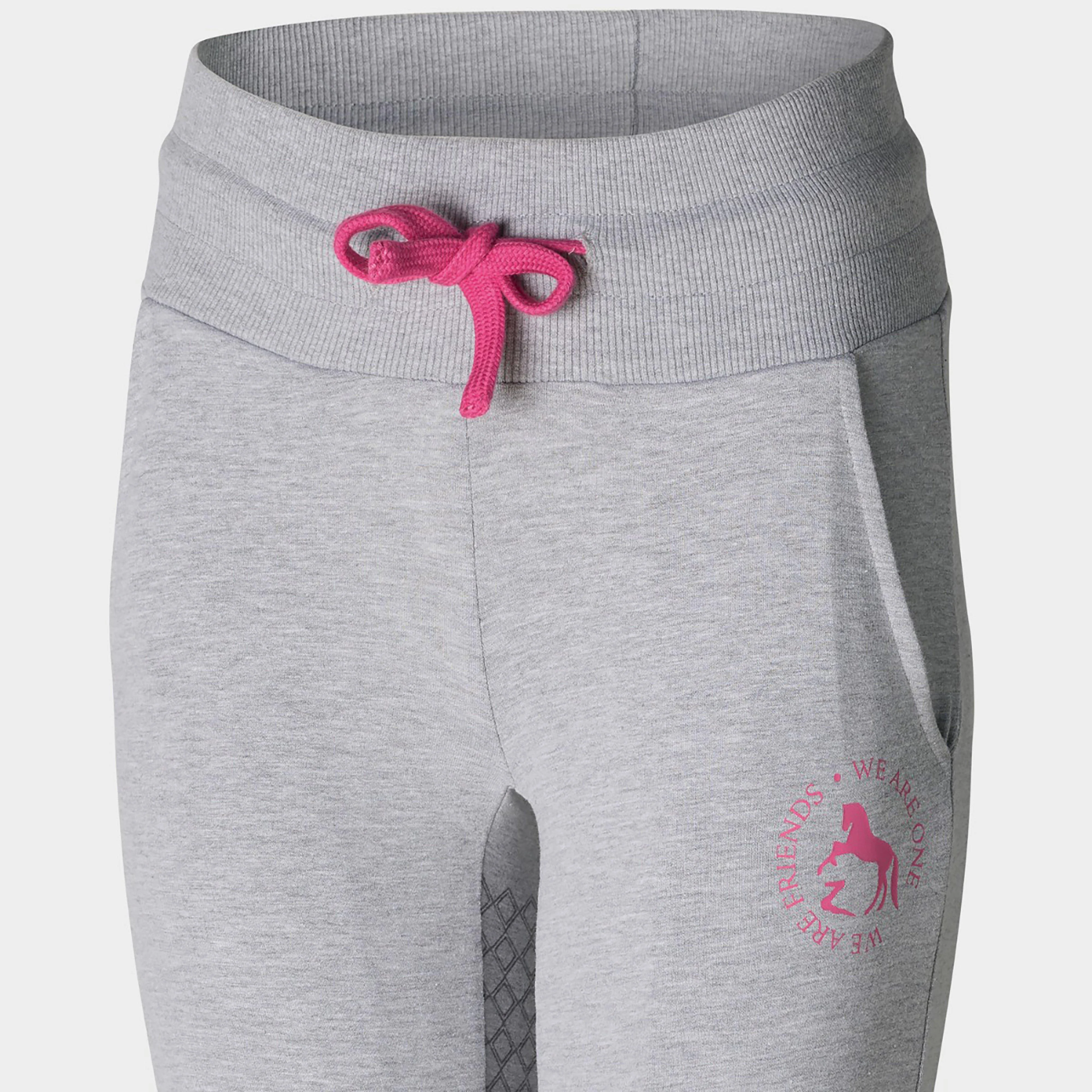 Childs Elinor Cotton Stretch Tights Ash Grey - Image 3