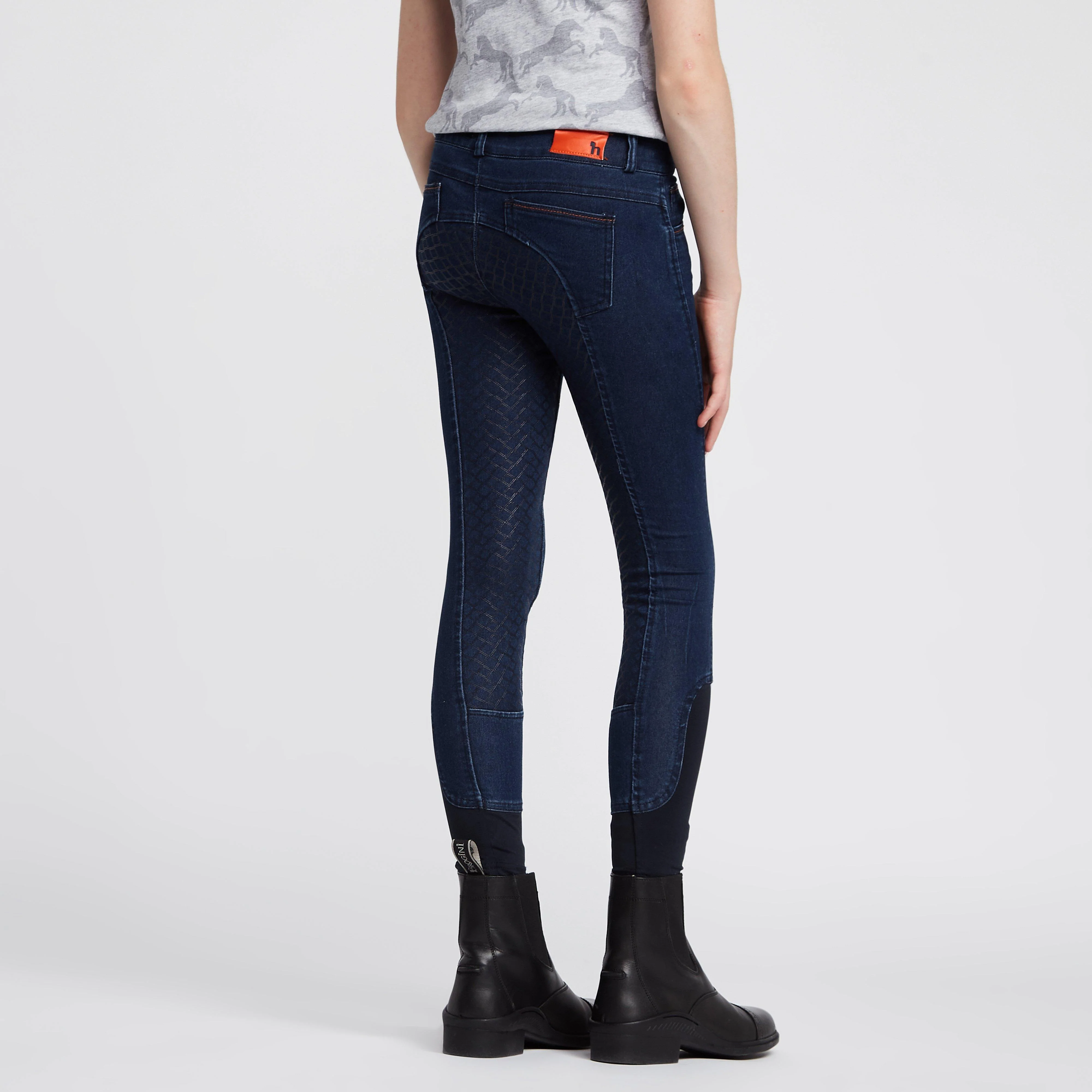 Kids Allison Denim Breeches Denim Blue - Image 2