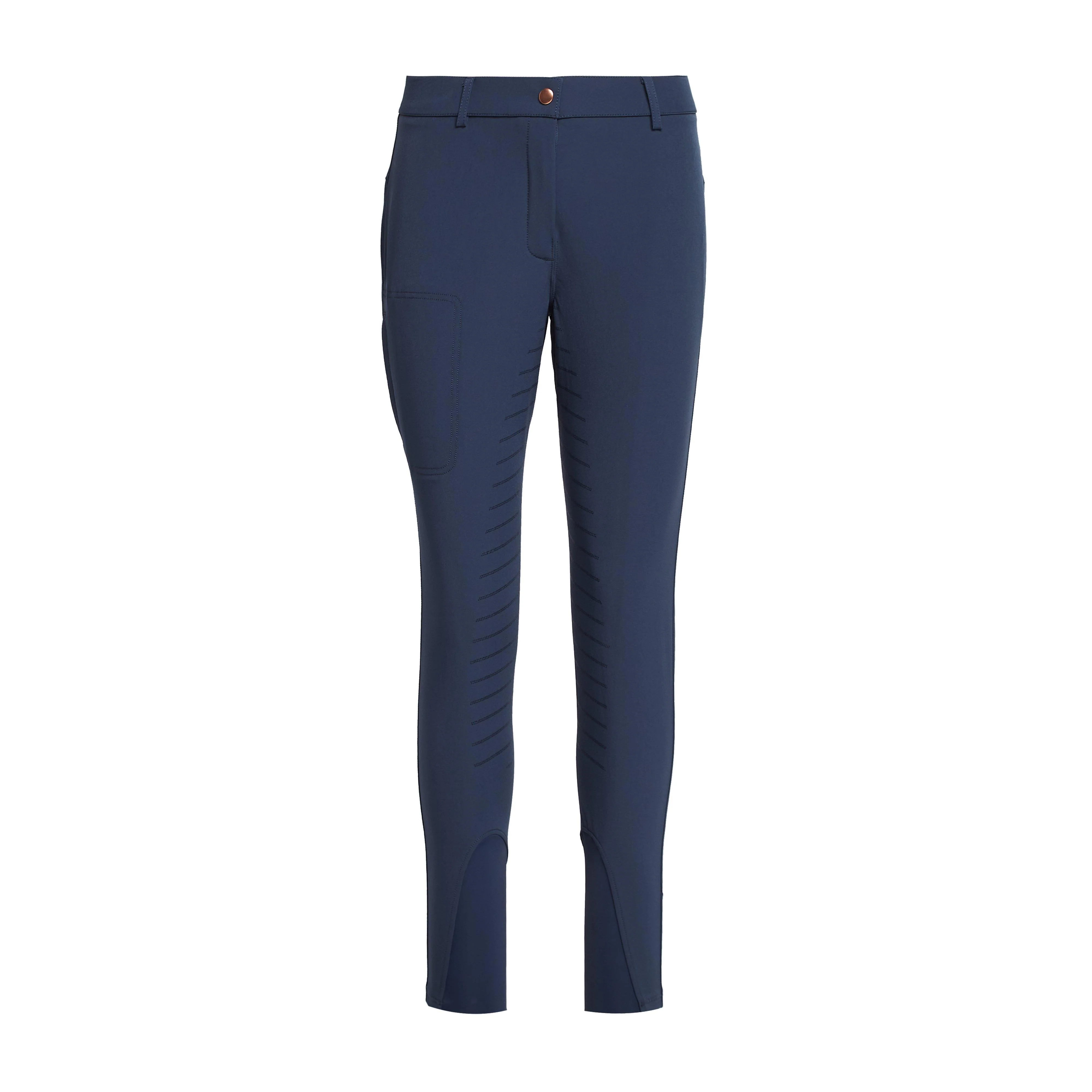 Womens Anna Silicone Full Seat Breeches Obscure Night Blue - Image 8
