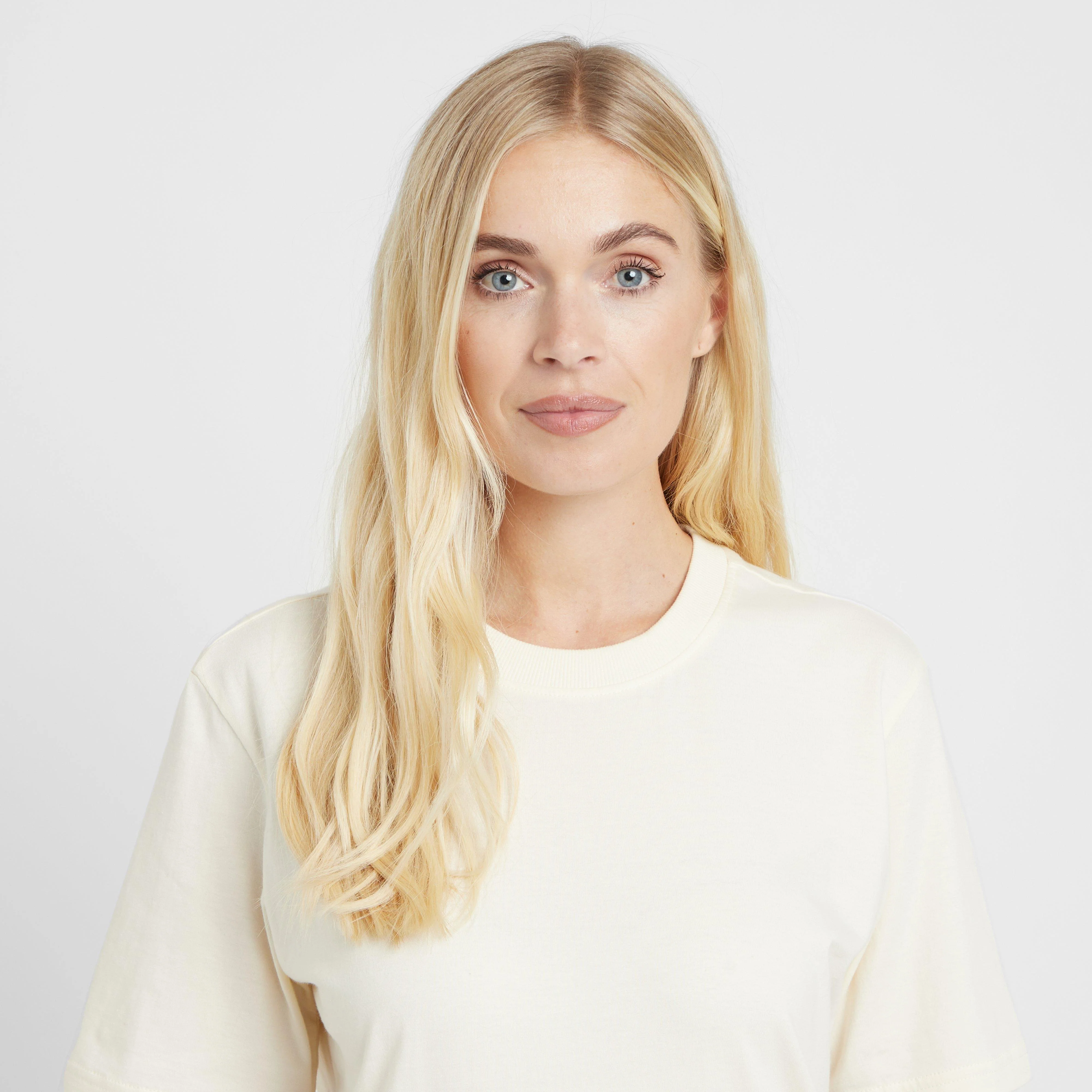 Green Label Womens Alsh T-Shirt White - Image 4