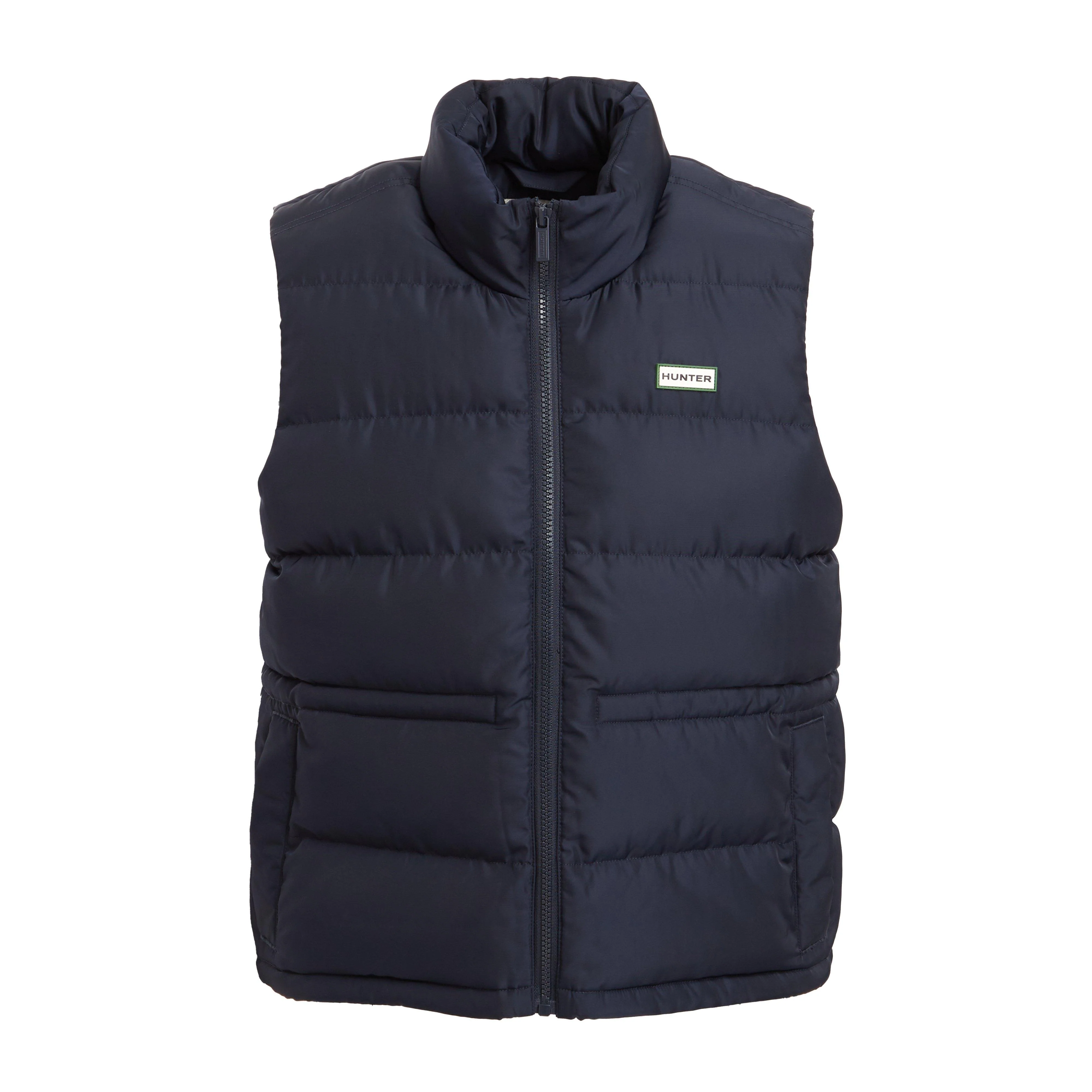 Green Label Womens Biel Gilet Navy - Image 8