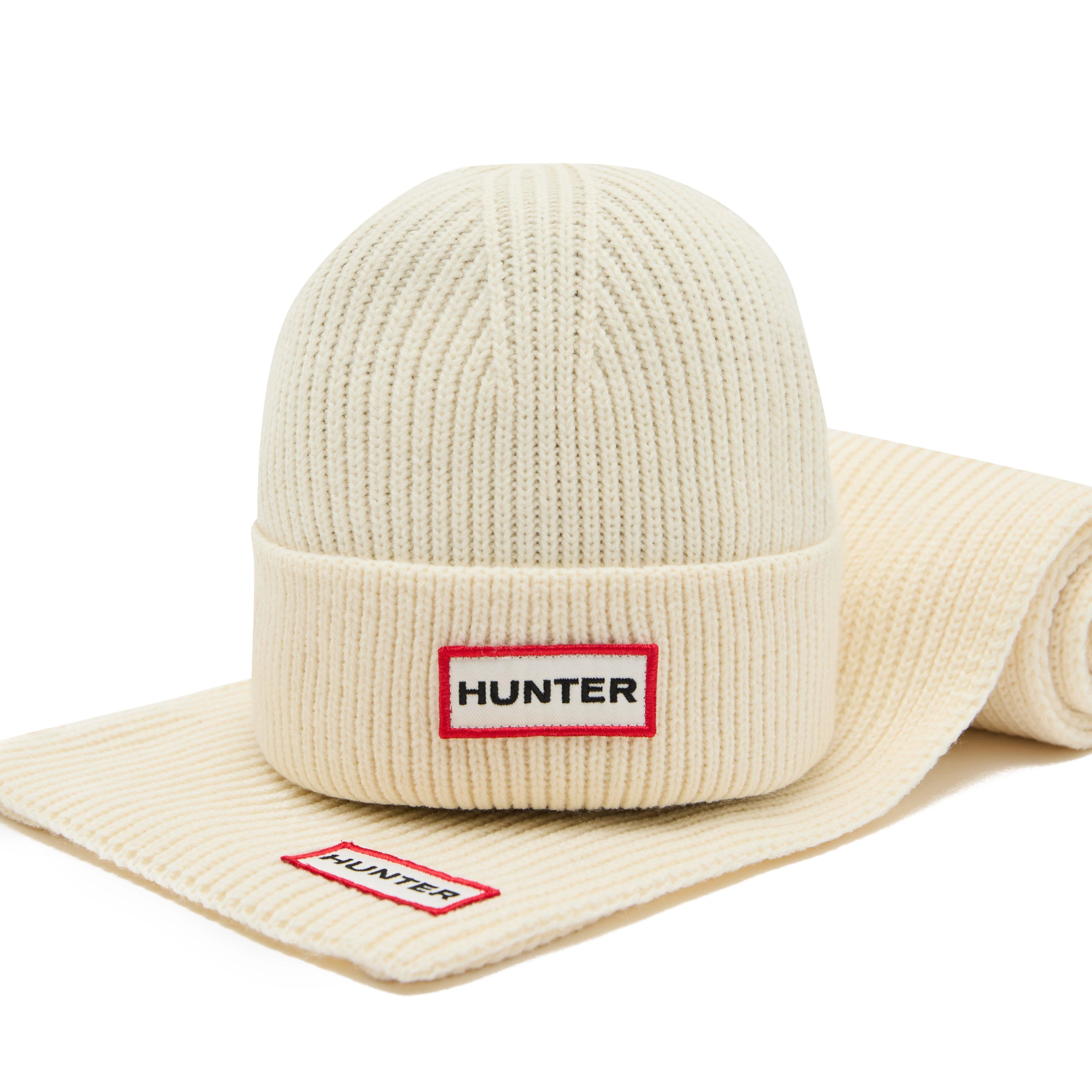 Jura Scarf & Beanie Box Set Antique White - Image 4