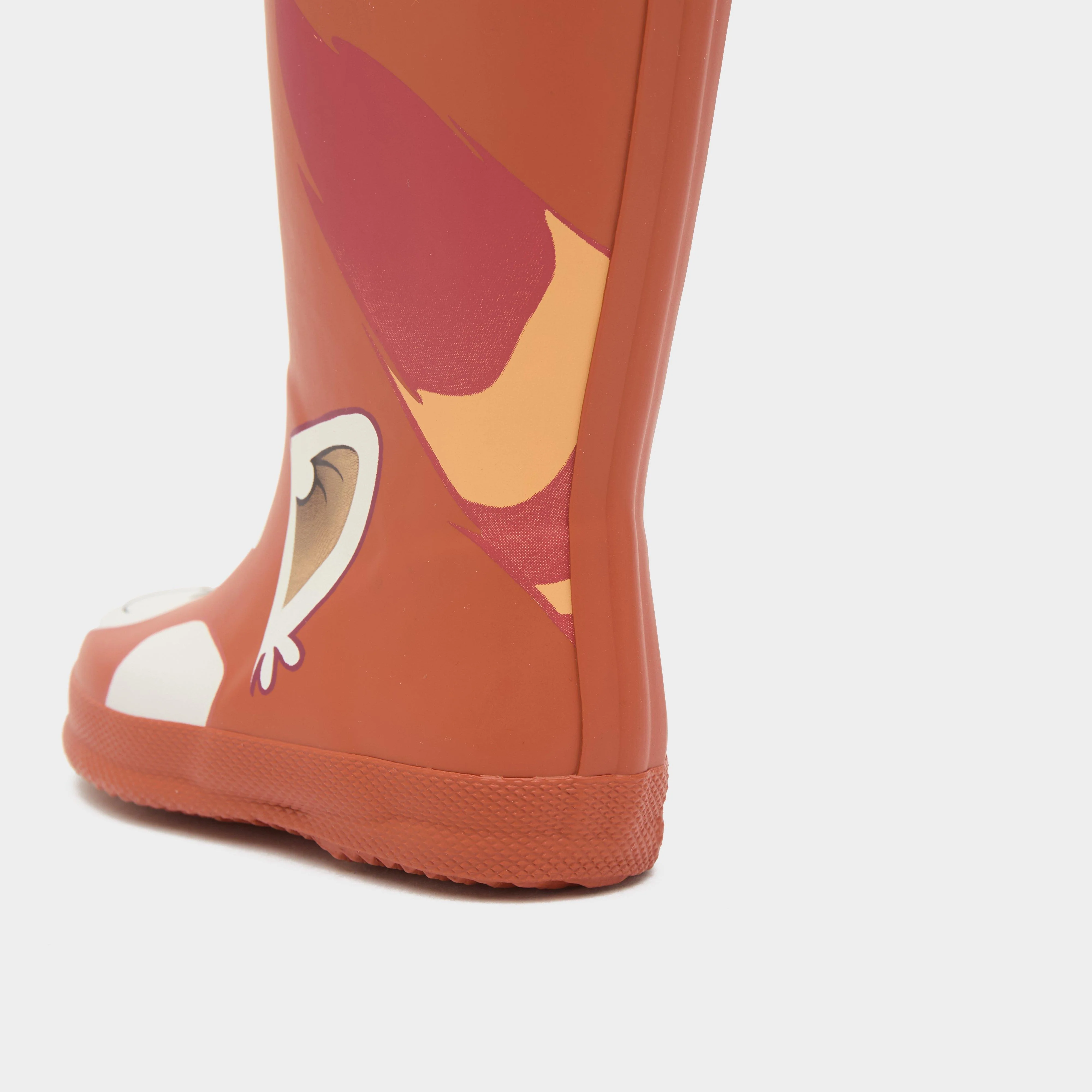 Kids First Classic Panda Wellington Boots Red Panda Face - Image 6