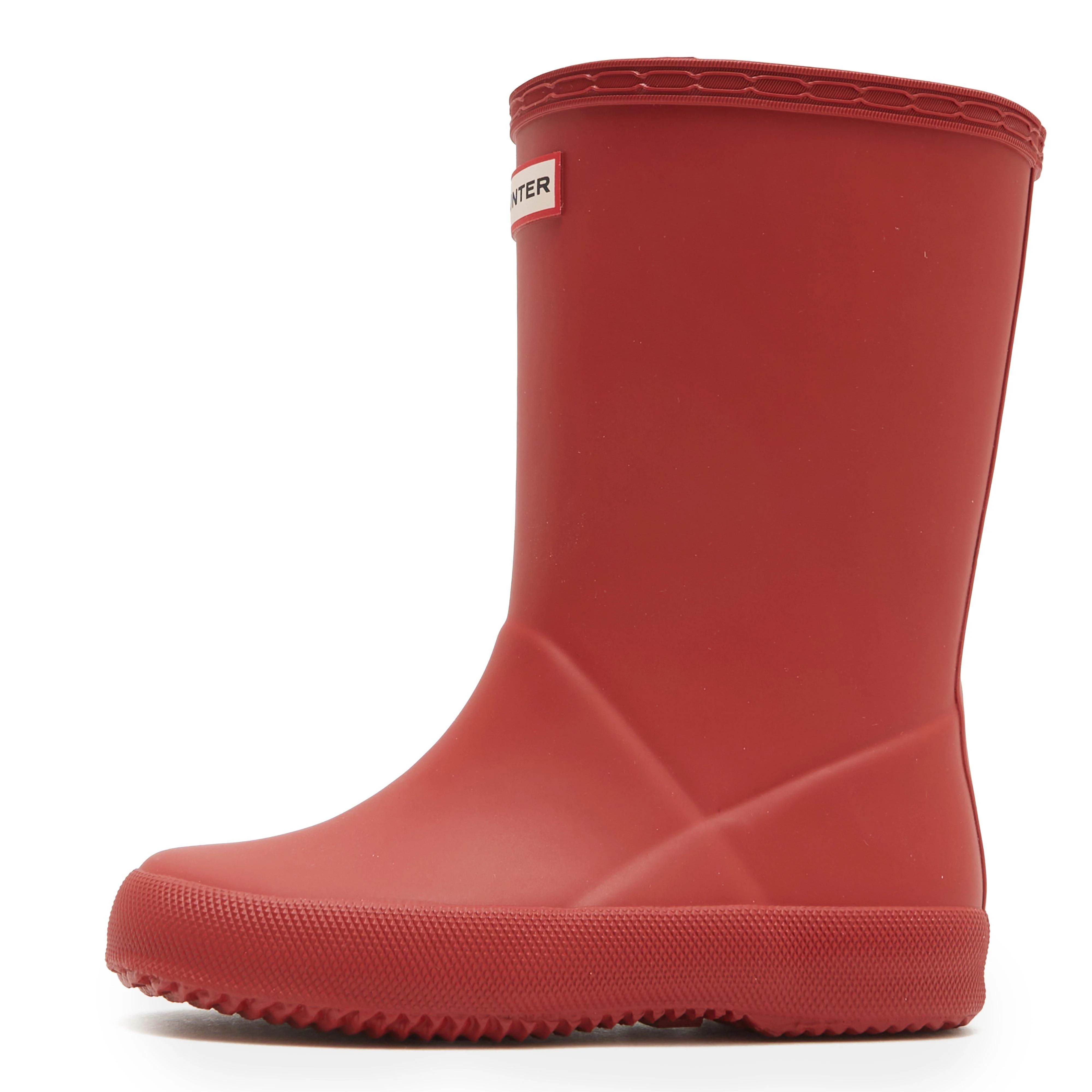 Kids First Classic Wellington Boots Military Red - Image 7
