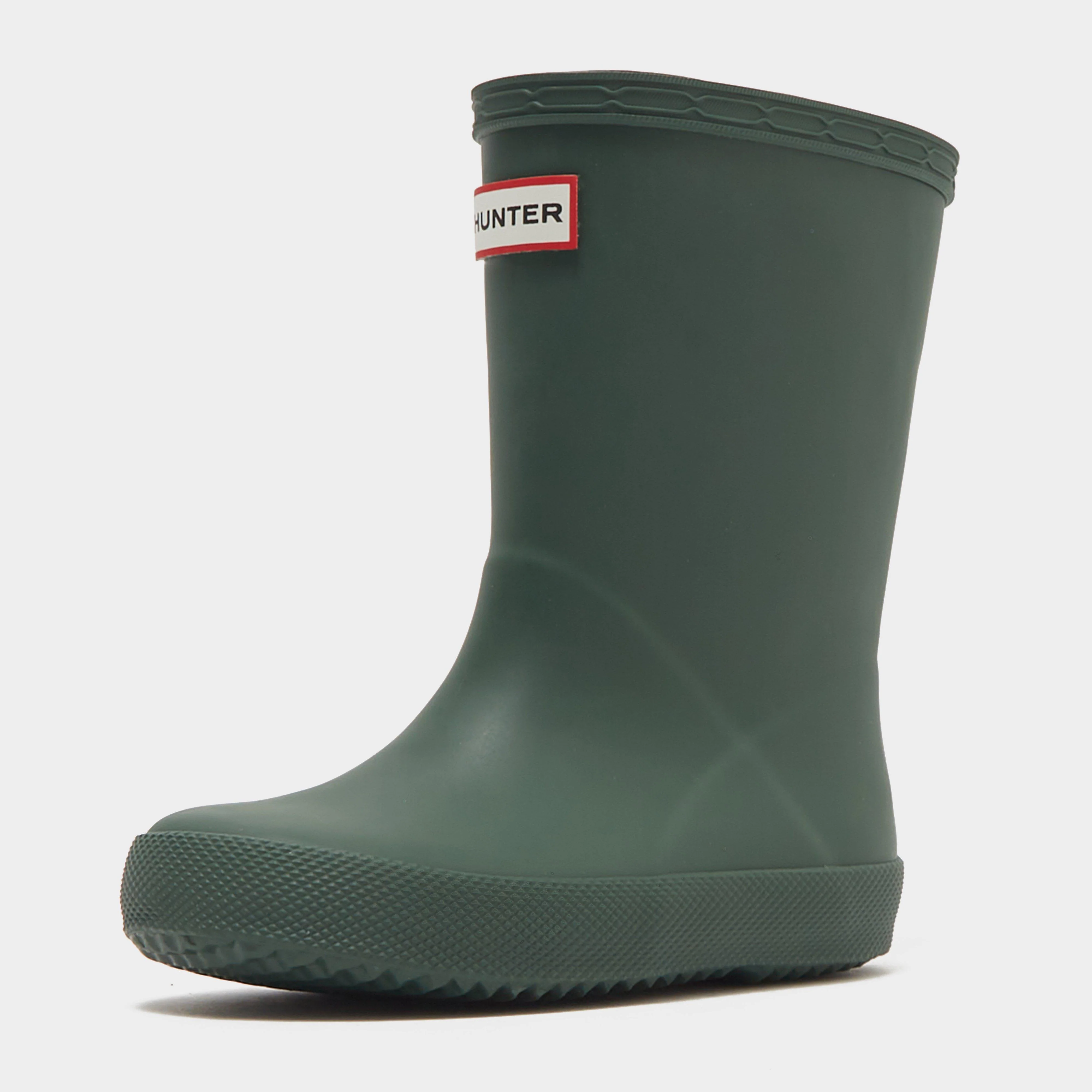Kids Original First Wellington Boots Green - Image 3