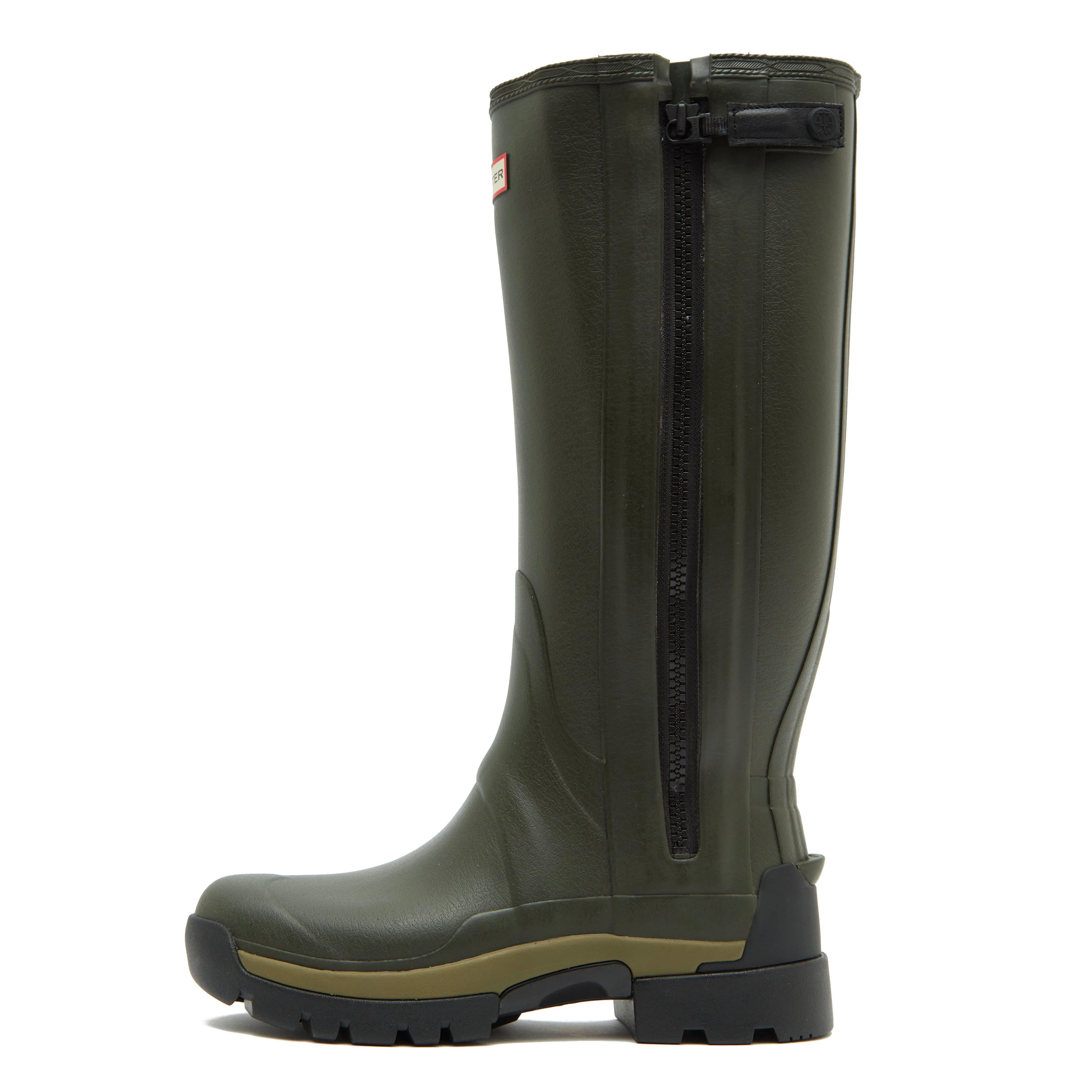 Mens Balmoral Full Zip Tech Sole Boot Dark Olive - Image 7
