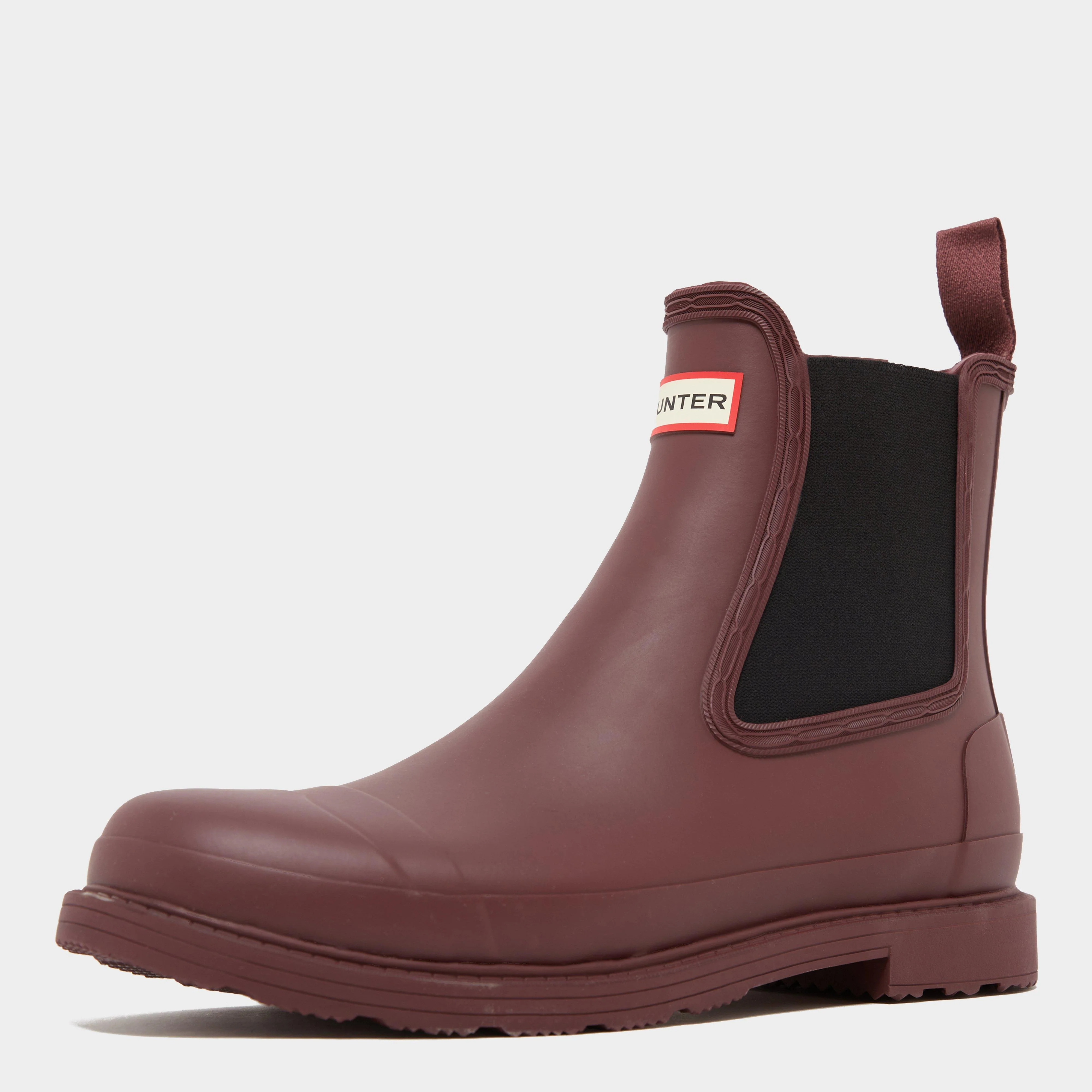 Mens Commando Chelsea Boots Brown - Image 3