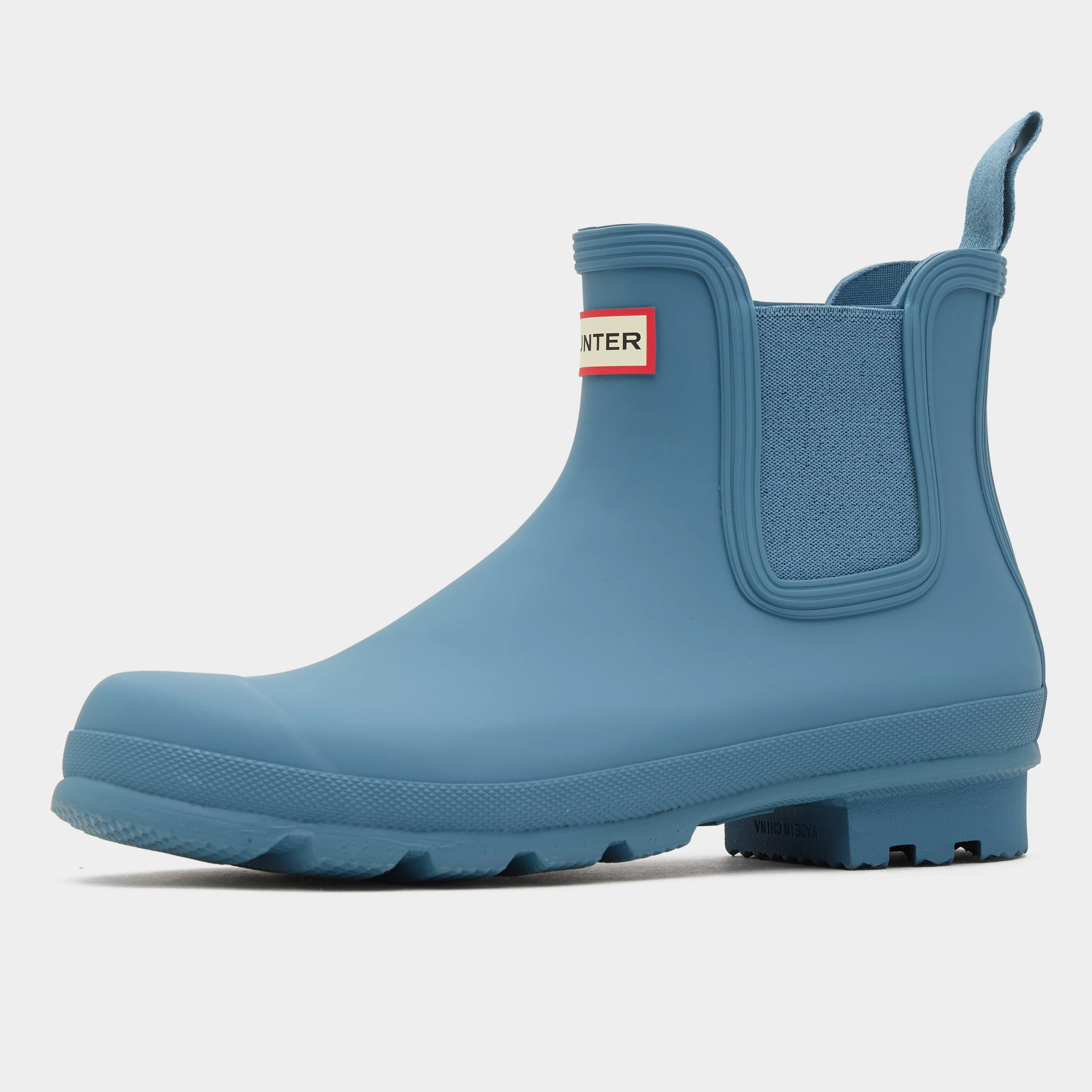 Mens Original Chelsea Boots Blue - Image 3