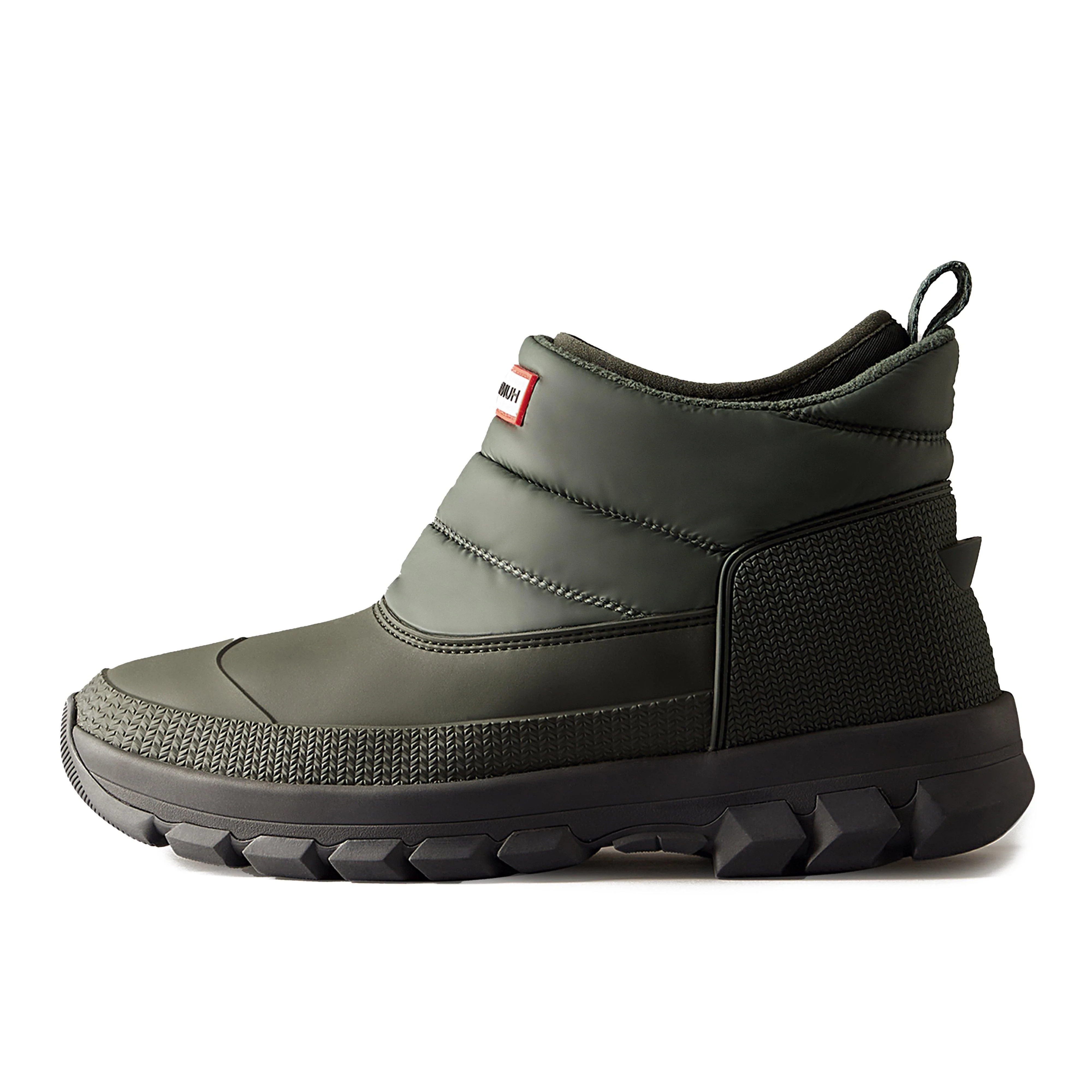 Mens Original Insulated Ankle Snow Boots Green - Image 2