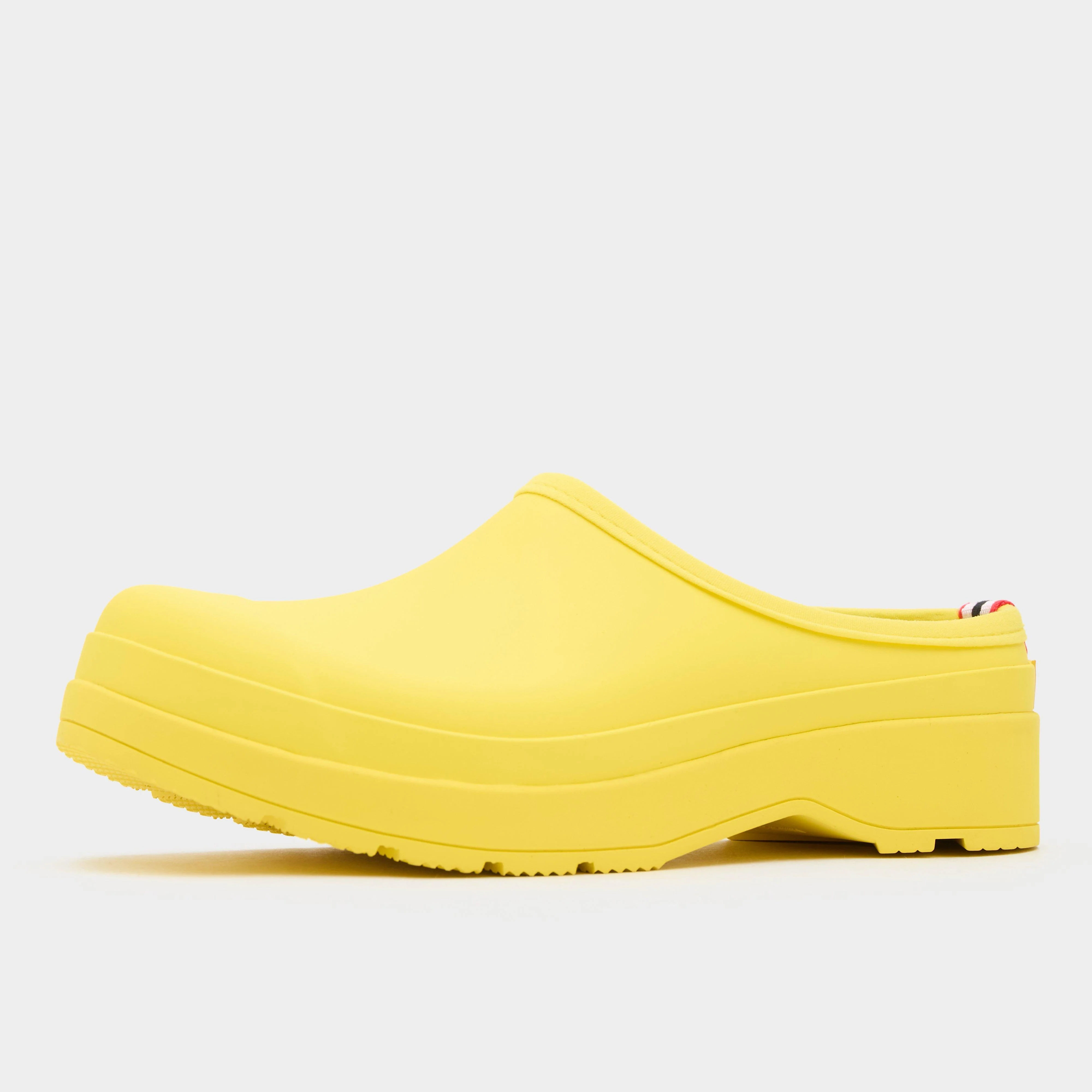 Mens Original Play Rubber Clogs Yellow - Image 3