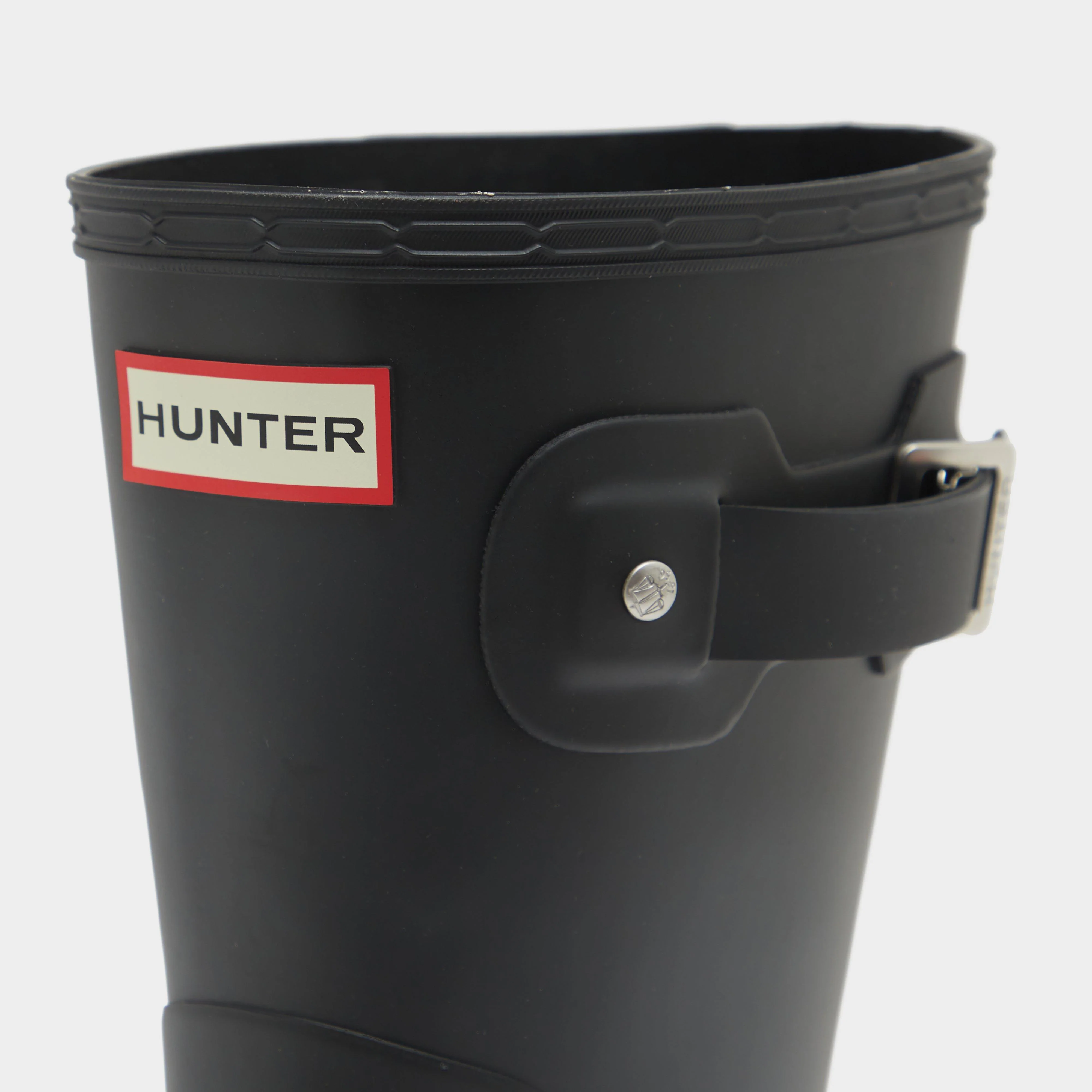 Mens Original Short Tri Colour Logo Backstrap Boots Black - Image 4