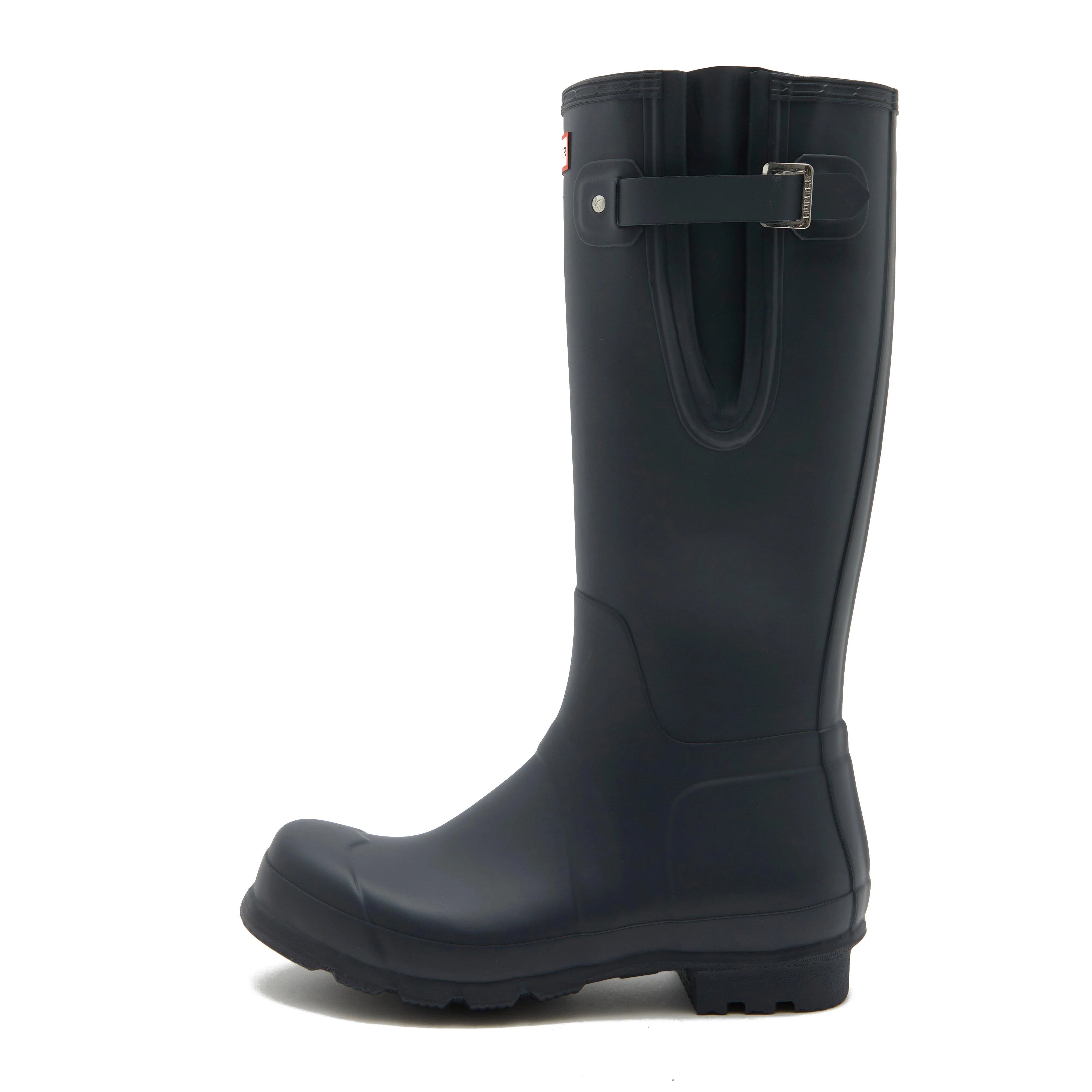 Mens Original Tall Side Adjust Wellington Boots Navy - Image 7