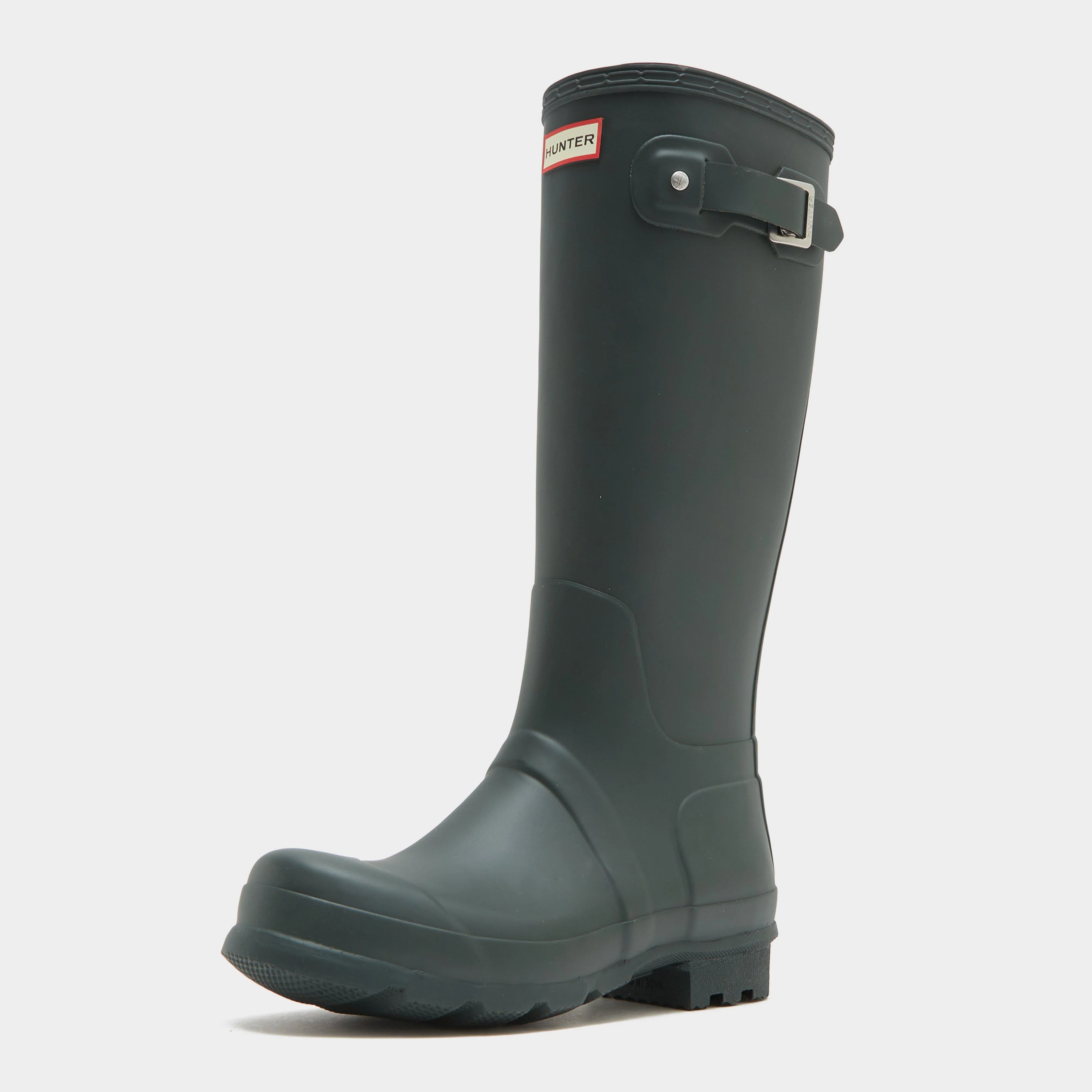 Mens Original Tall Wellington Boots Dark Green - Image 3