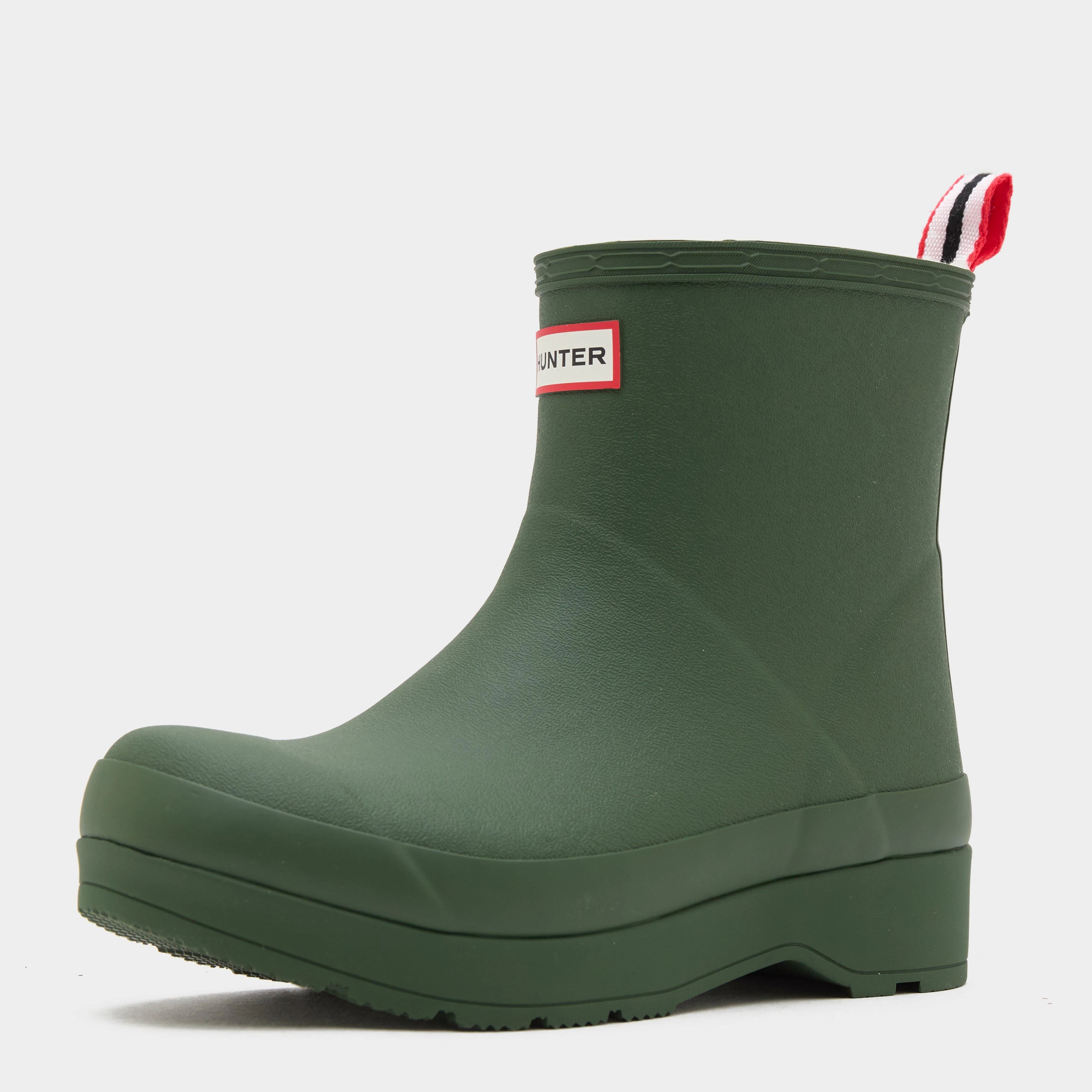 Mens Play Short Insulated Boots Green - Image 3