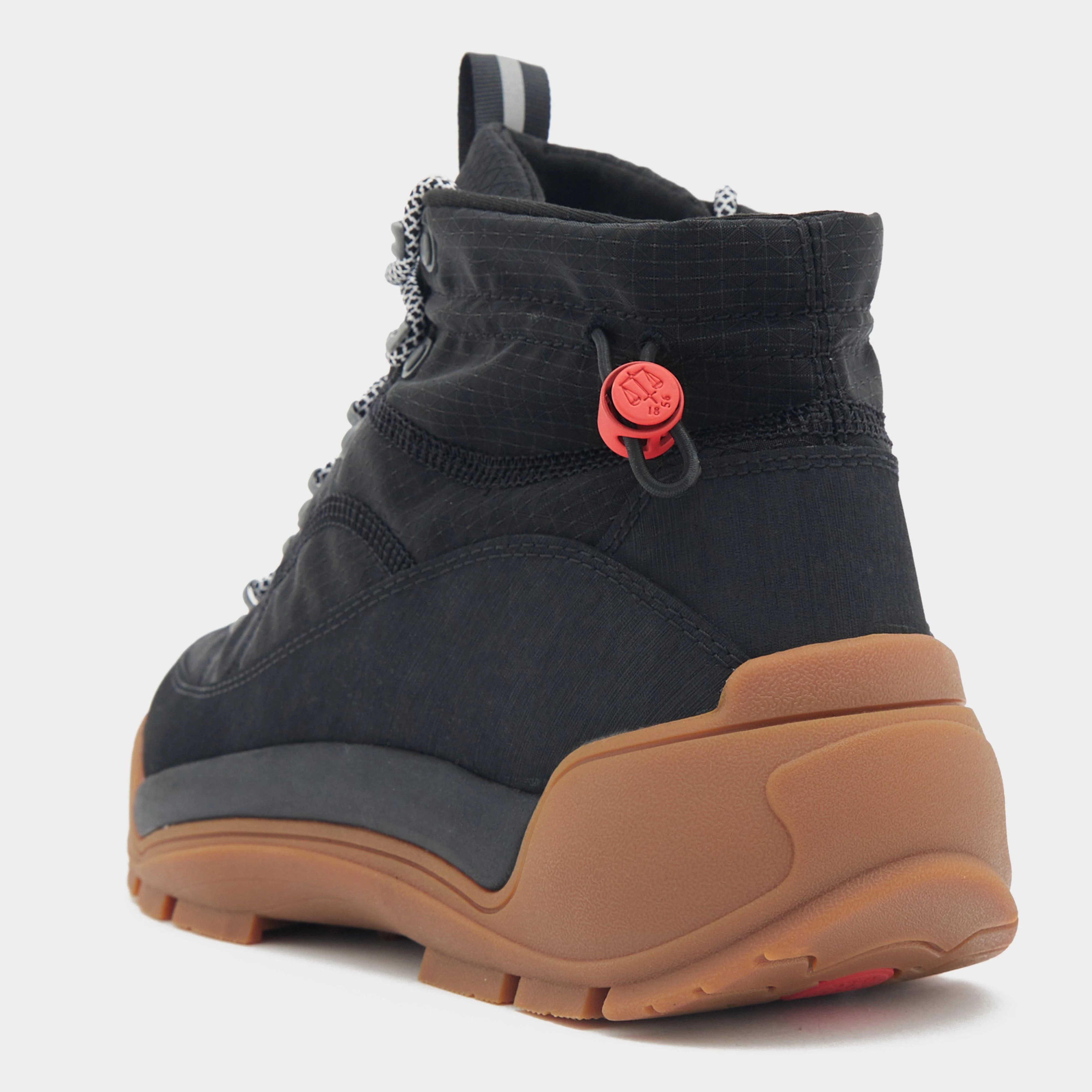 Mens Travel Explorer Lace-Up Command Boots Black - Image 6