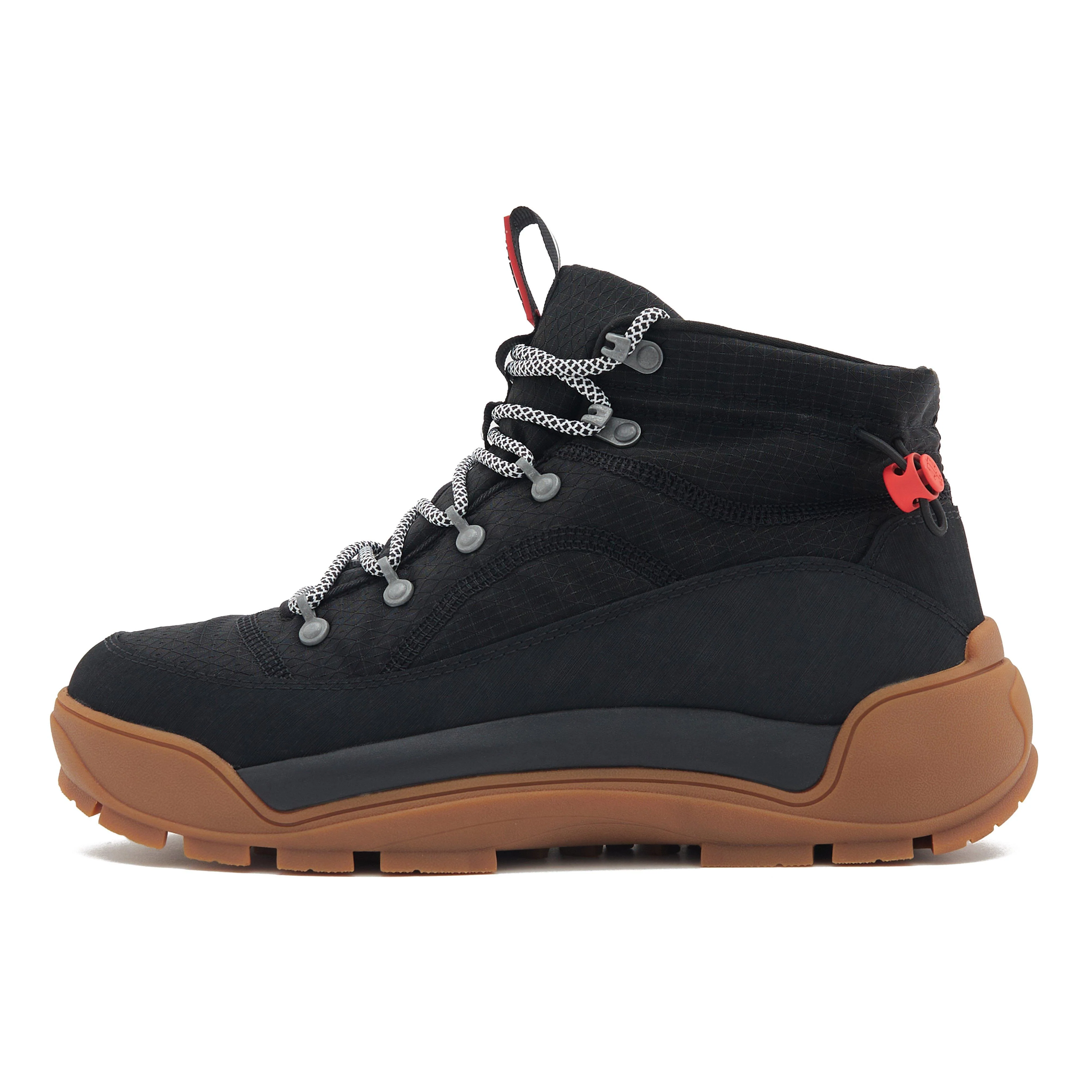 Mens Travel Explorer Lace-Up Command Boots Black - Image 7